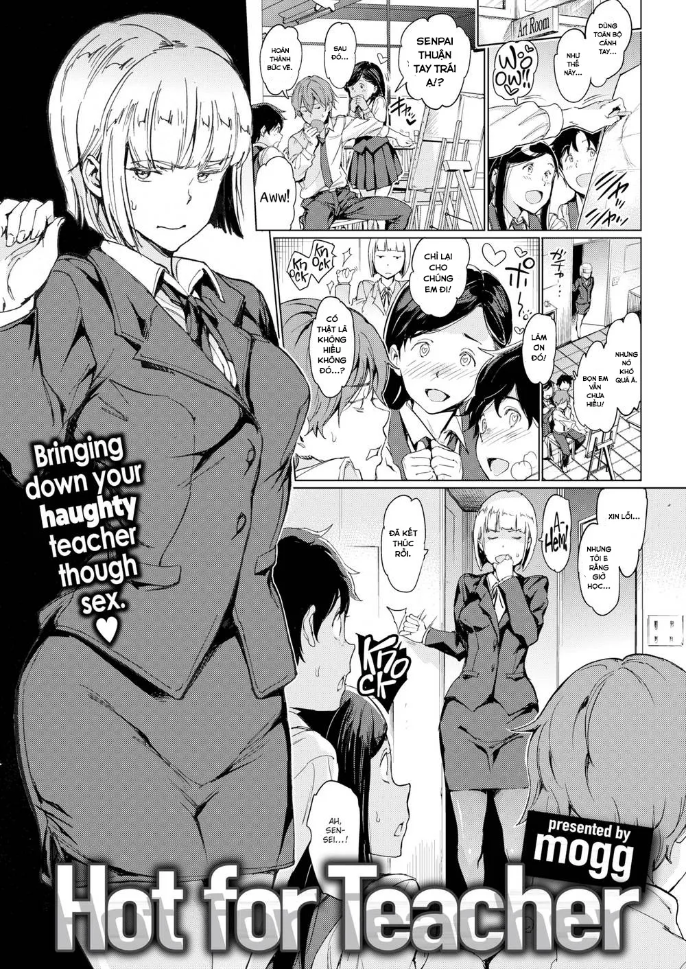 HentaiVN.net - Ảnh 1 - Hot For Teacher - Chap 1