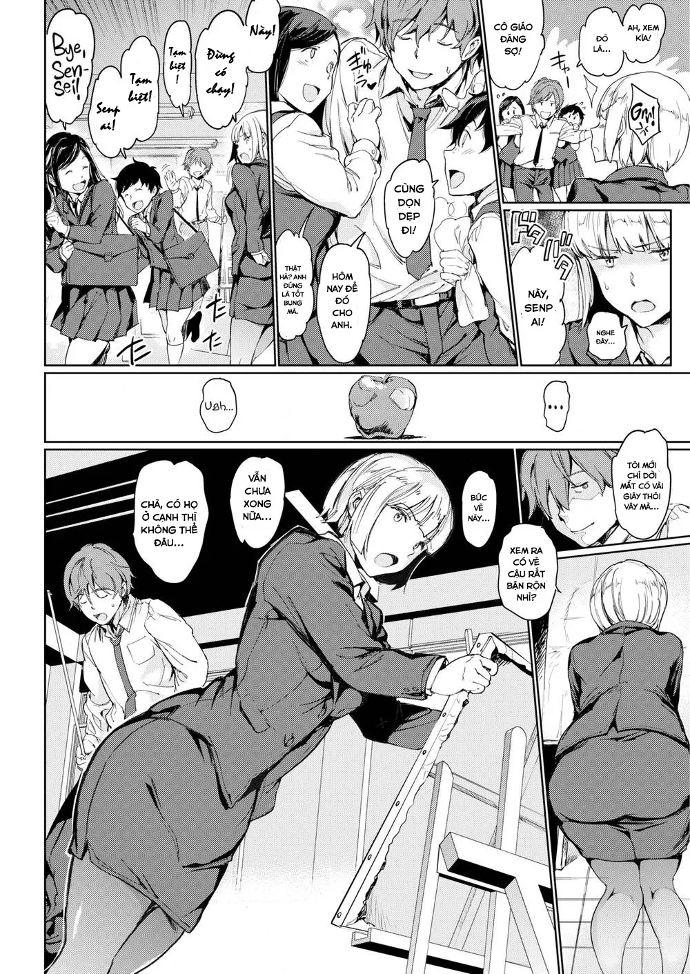 HentaiVN.net - Ảnh 2 - Hot For Teacher - Chap 1