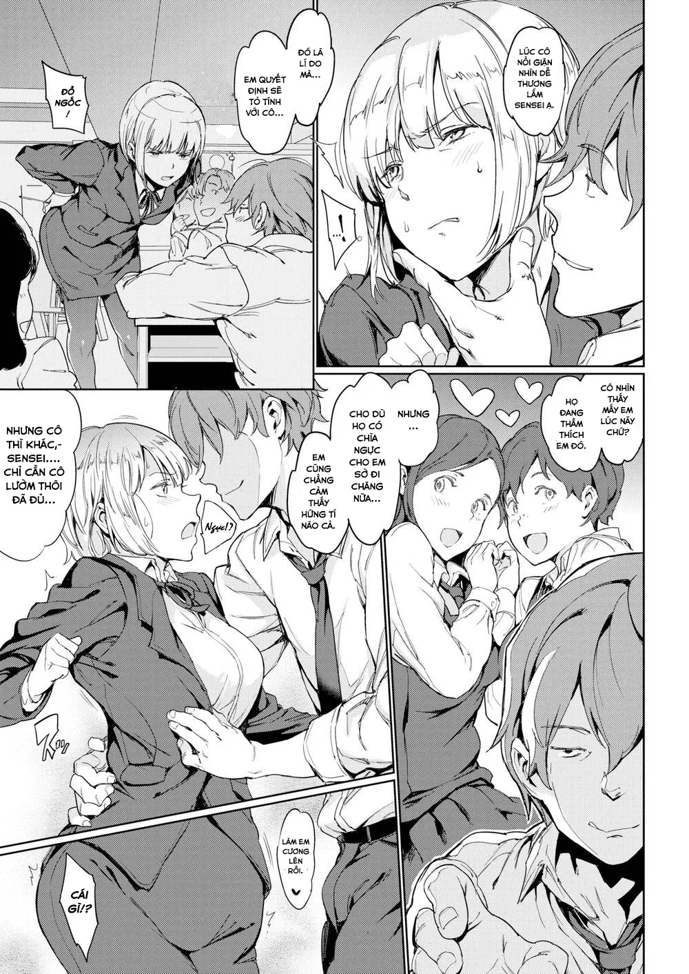 HentaiVN.net - Ảnh 5 - Hot For Teacher - Chap 1
