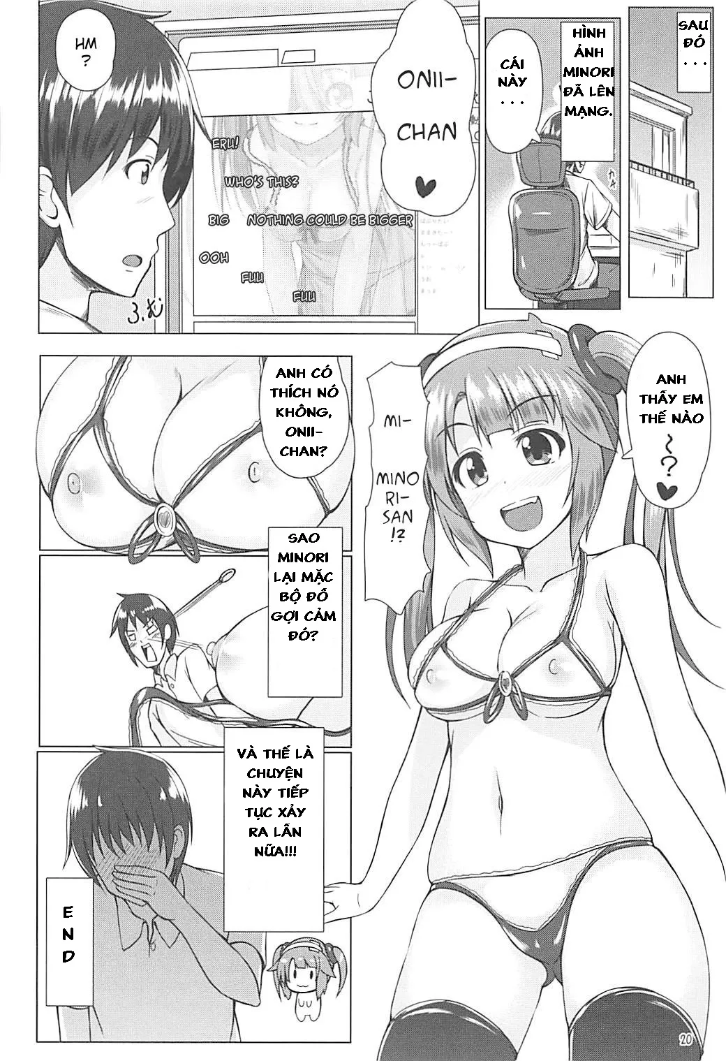 HentaiVN.net - Ảnh 19 - Minori Mama de Baburitai - Chap 1