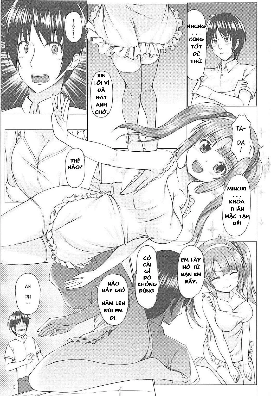 HentaiVN.net - Ảnh 4 - Minori Mama de Baburitai - Chap 1