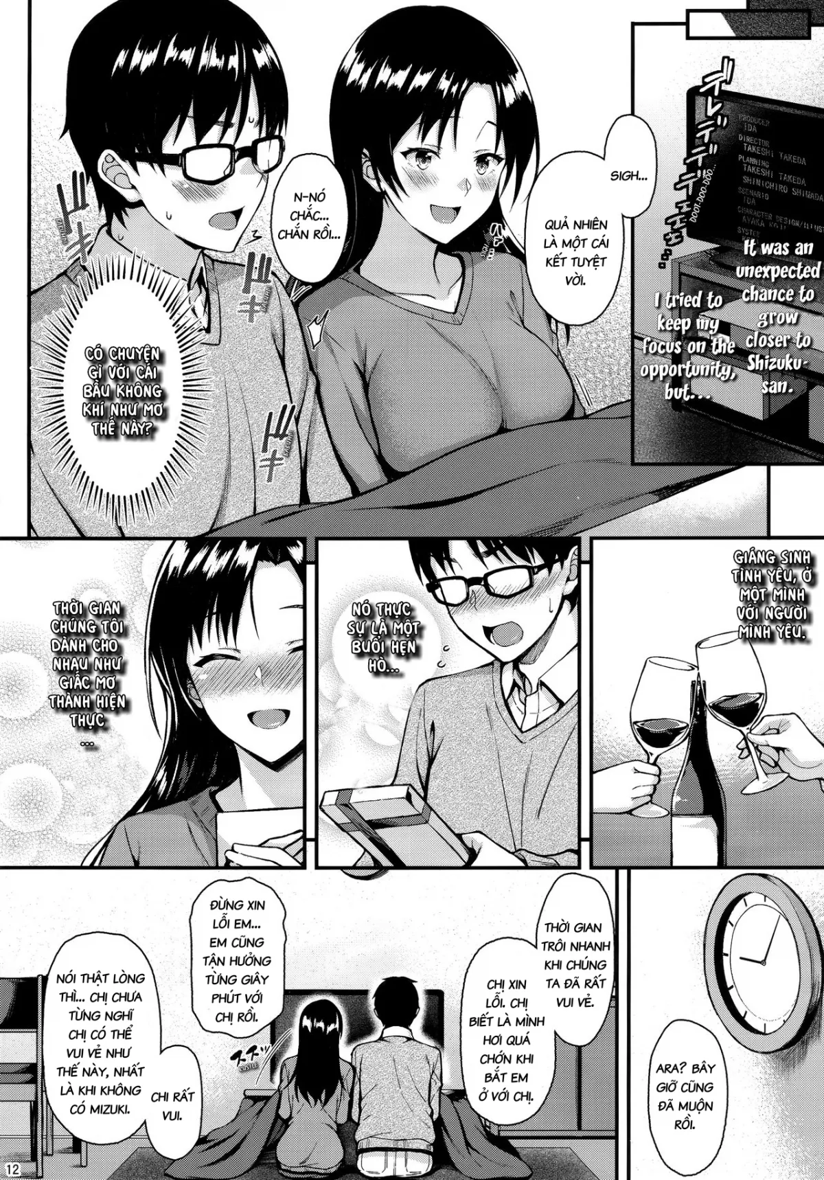 HentaiVN.net - Ảnh 11 - Chị Hàng xóm Ngọt Nước Shizuku-San [Shizuku-san wa Ore no Omoibito] - Chap 1