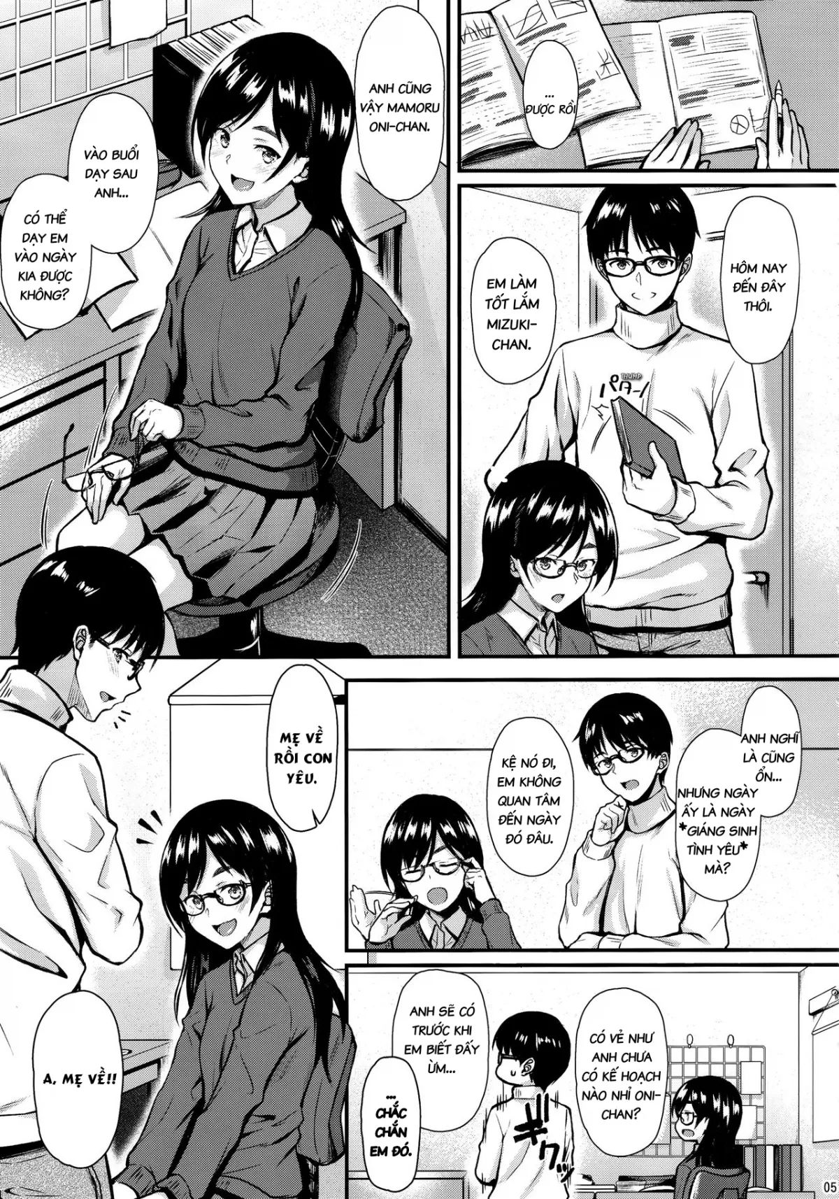 HentaiVN.net - Ảnh 4 - Chị Hàng xóm Ngọt Nước Shizuku-San [Shizuku-san wa Ore no Omoibito] - Chap 1