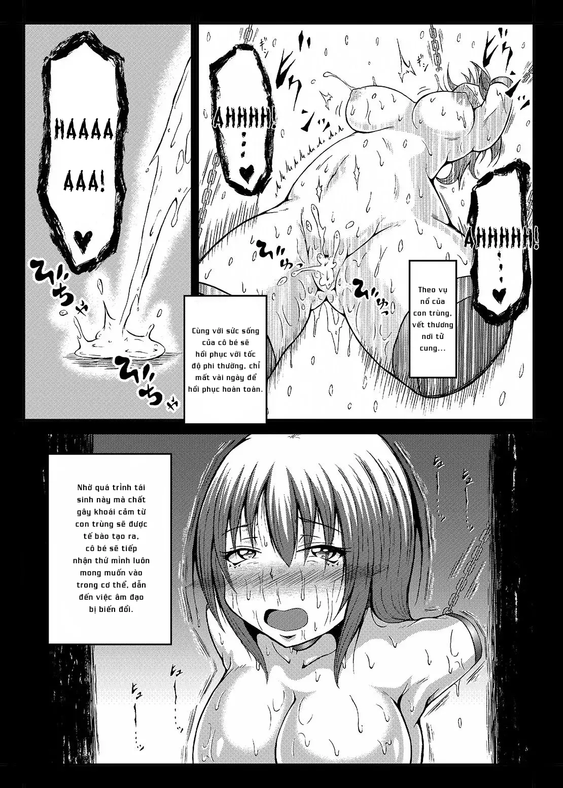 HentaiVN.net - Ảnh 10 - Mesuniku Onaho Sakusei ...Mushi... Katsuyou Hen - Chap 1