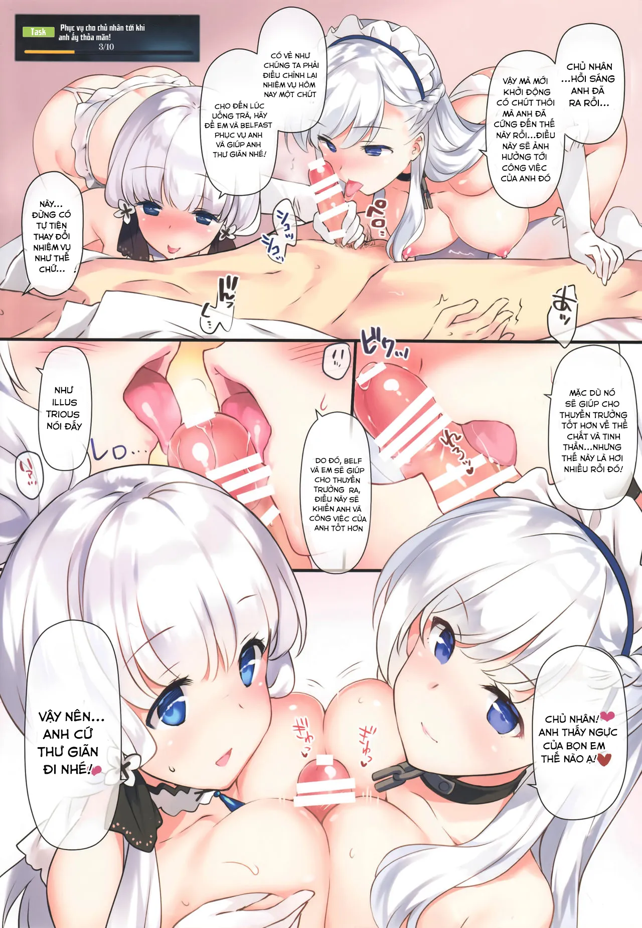 HentaiVN.net - Ảnh 11 - ROYAL HAREM (Azur Lane) - Chap 1