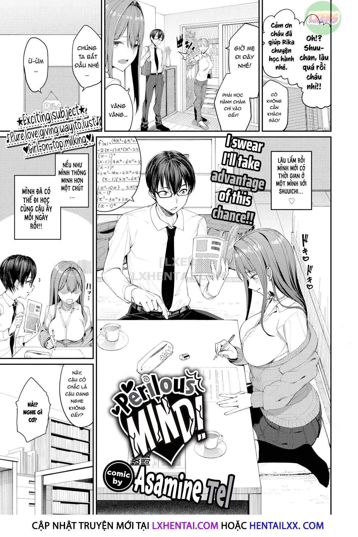 HentaiVN.net - Ảnh 2 - Perilous Mind! - Chap 1