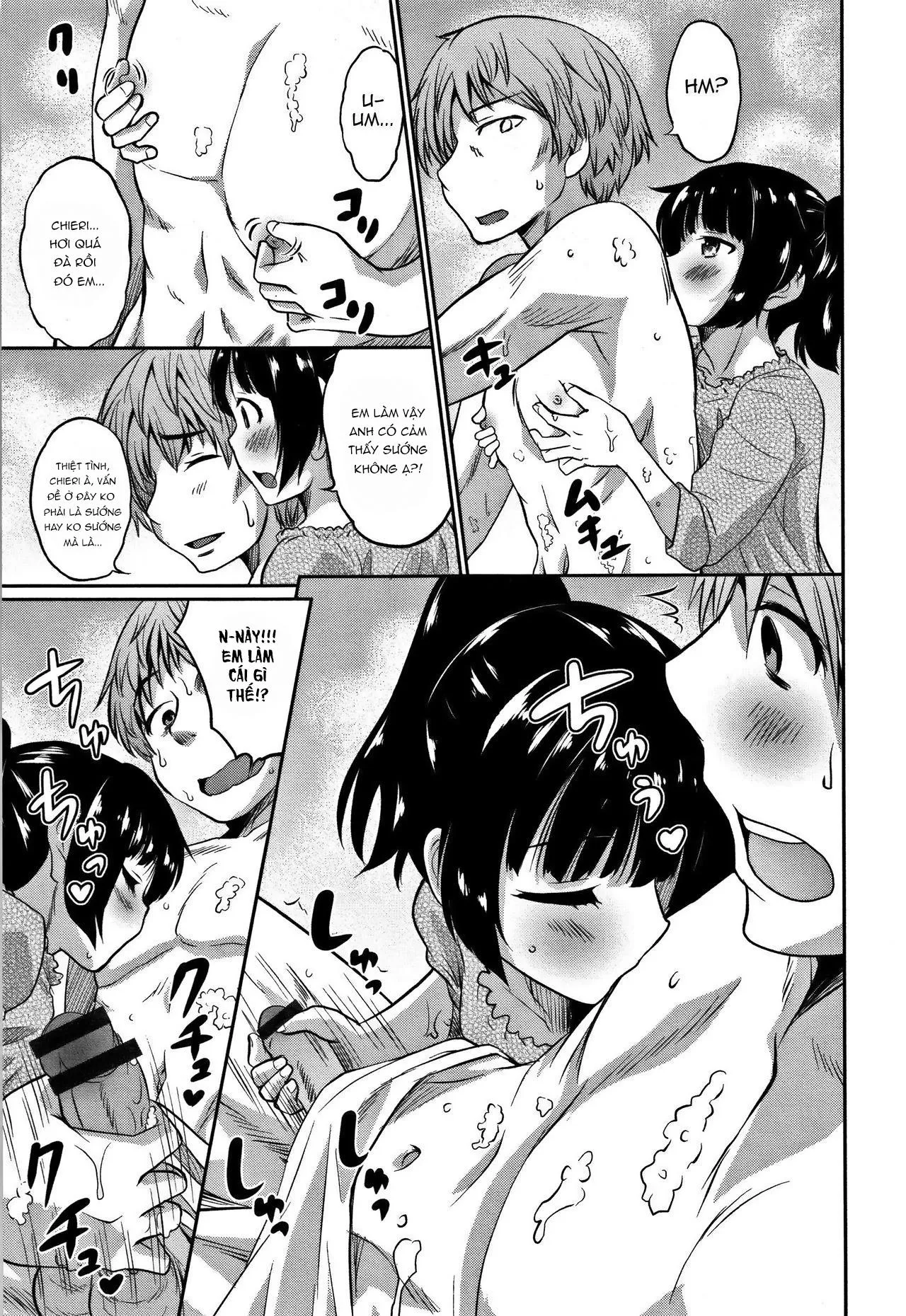 HentaiVN.net - Ảnh 6 - Kanojo no Otouto [Bạn gái thay thế của tôi] - Chap 1