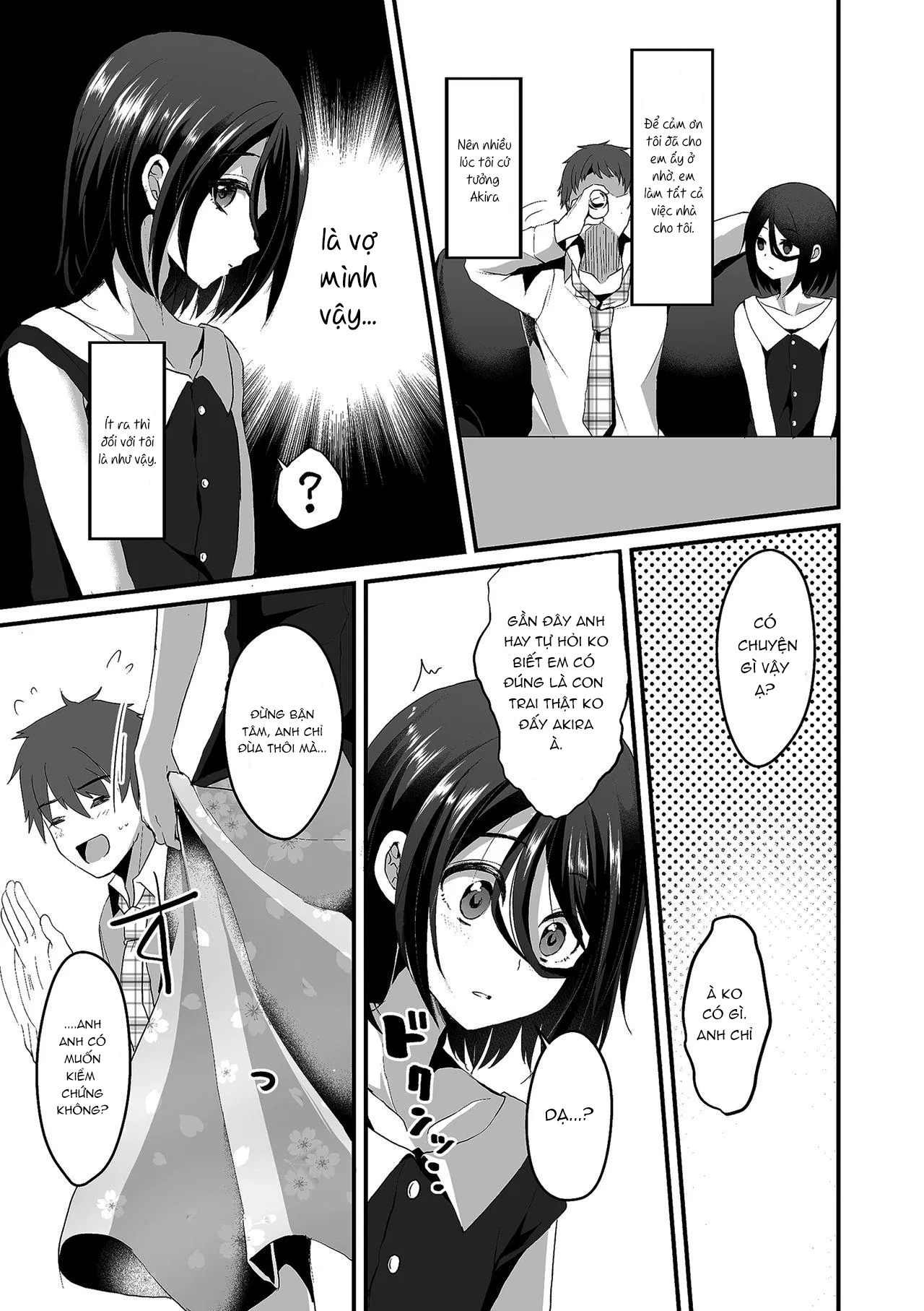 HentaiVN.net - Ảnh 4 - Akira-kun wa Ore no Yome? - Chap 1