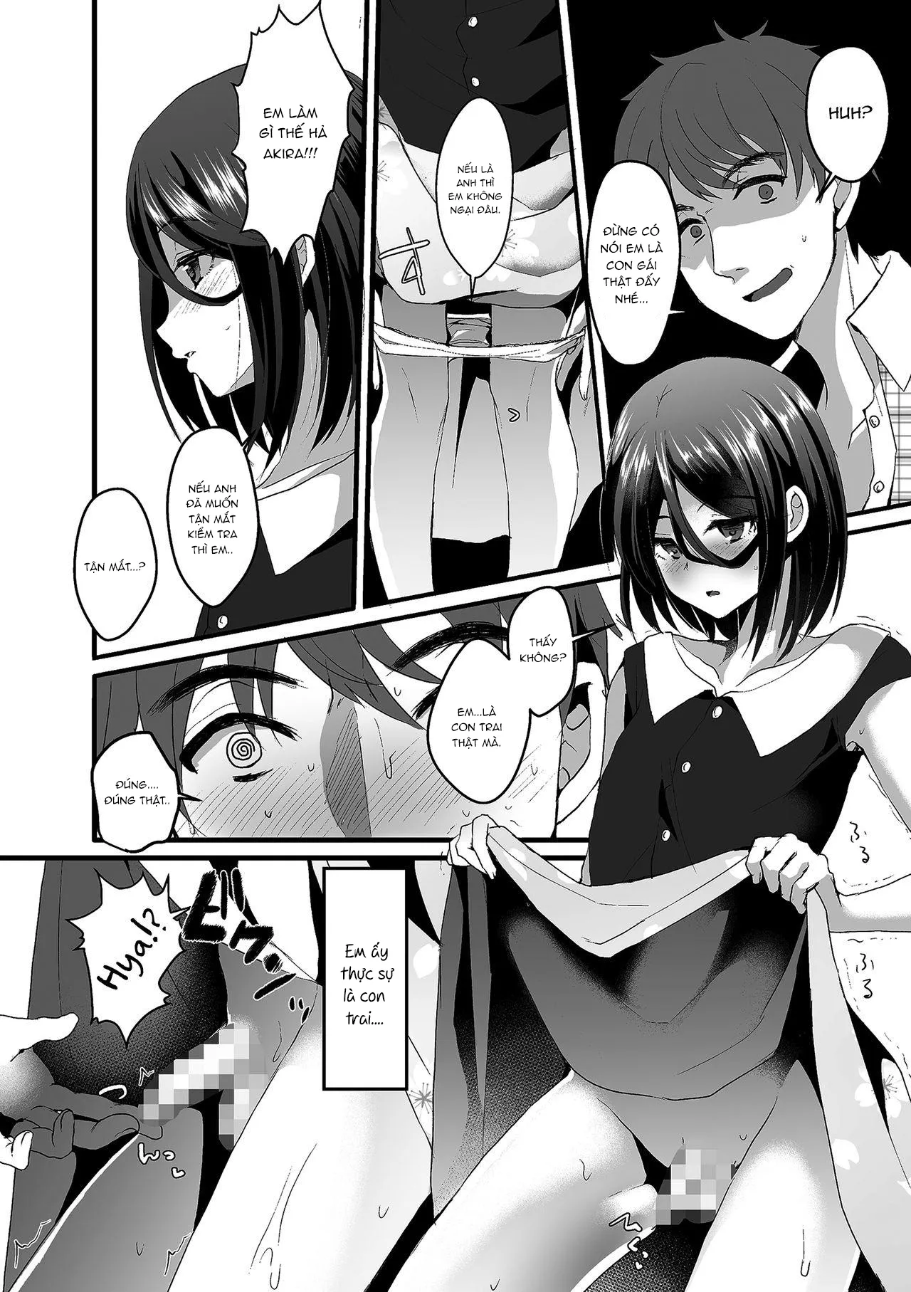 HentaiVN.net - Ảnh 5 - Akira-kun wa Ore no Yome? - Chap 1