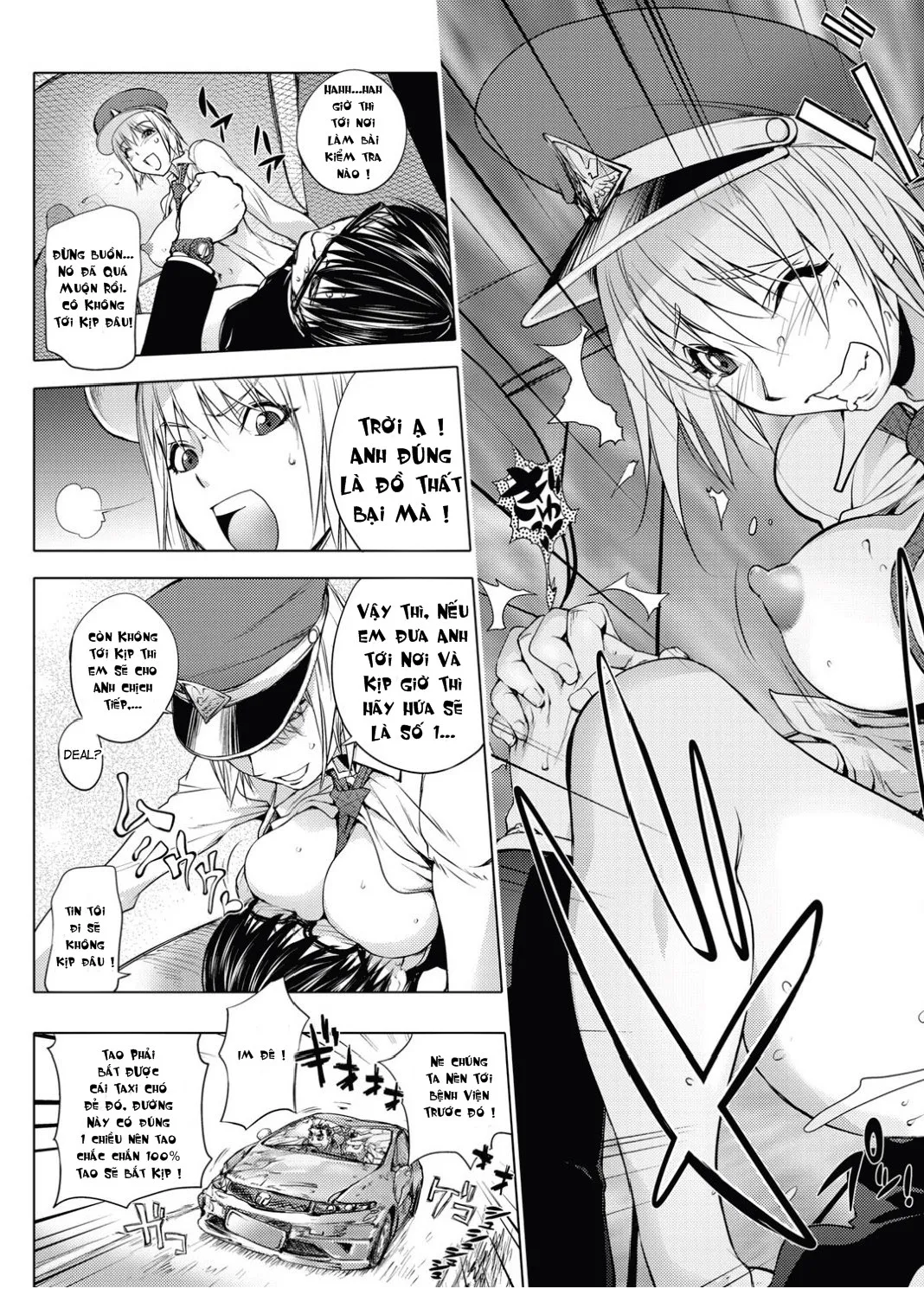 HentaiVN.net - Ảnh 16 - Địt tung lồn tài xế ủng hộ dịch vụ taxi [Prostitute Taxi, The Sequel!] - Chap 1