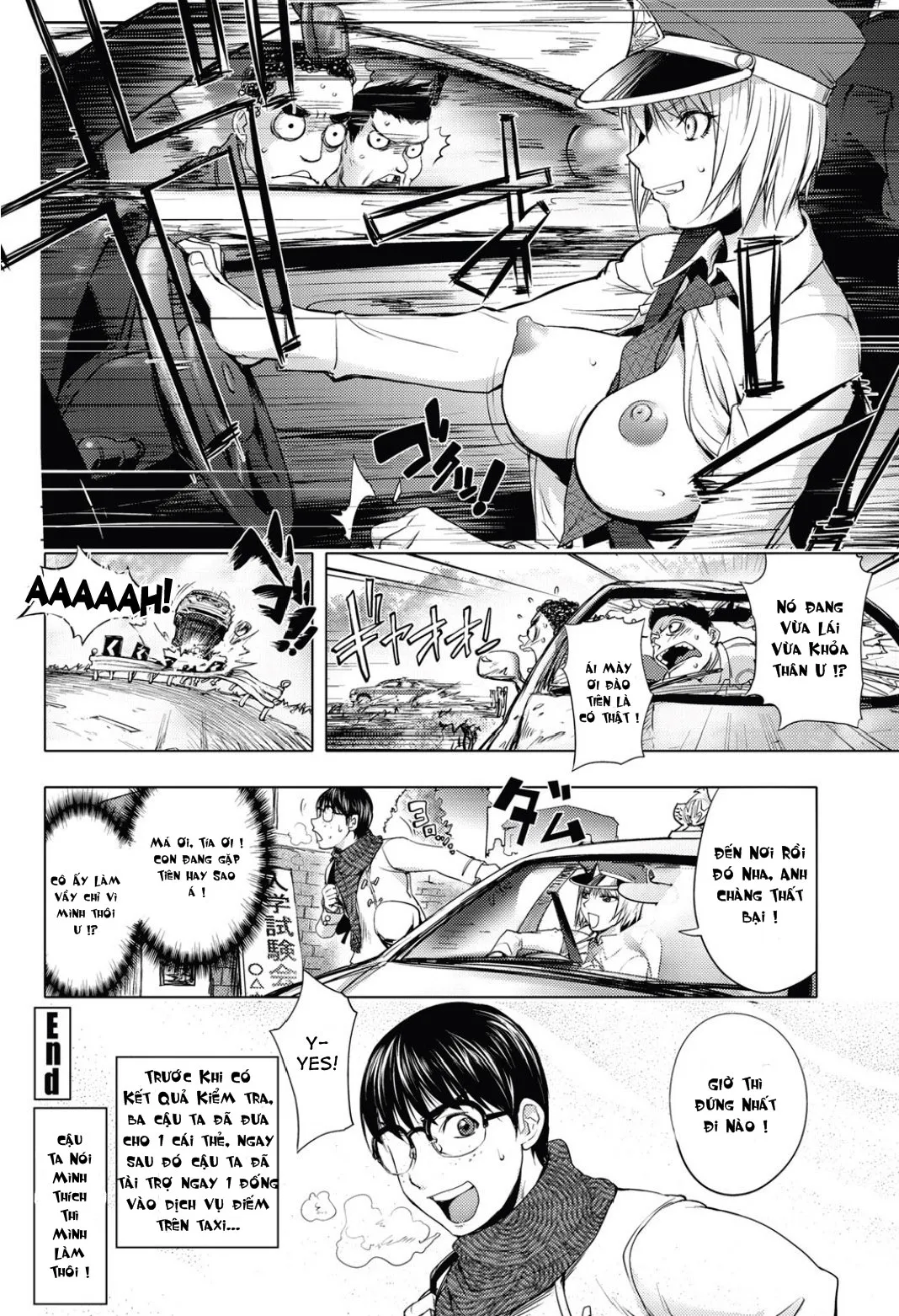HentaiVN.net - Ảnh 17 - Địt tung lồn tài xế ủng hộ dịch vụ taxi [Prostitute Taxi, The Sequel!] - Chap 1