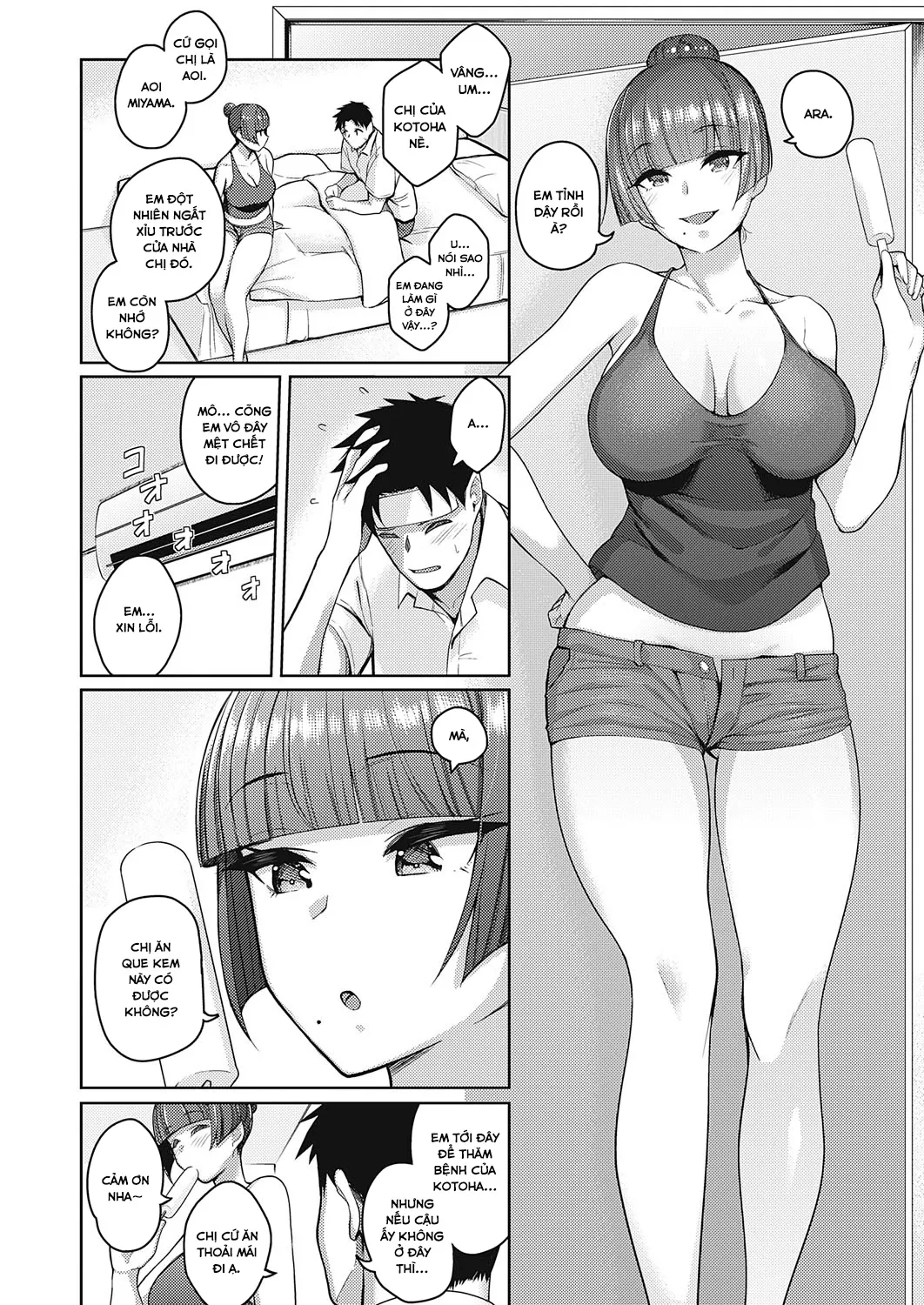 HentaiVN.net - Ảnh 5 - Koi wa Amaku Sasayaku [恋は甘くささやく] - Chap 1