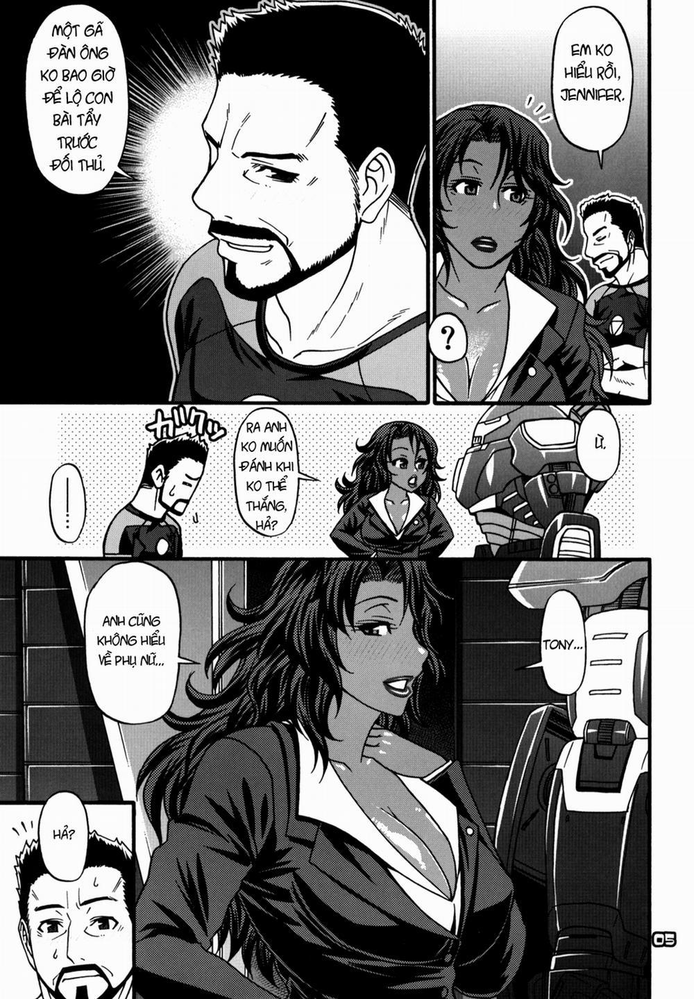 HentaiVN.net - Ảnh 4 - Whats Up Baby (Iron Man, Superman) - Chap 1