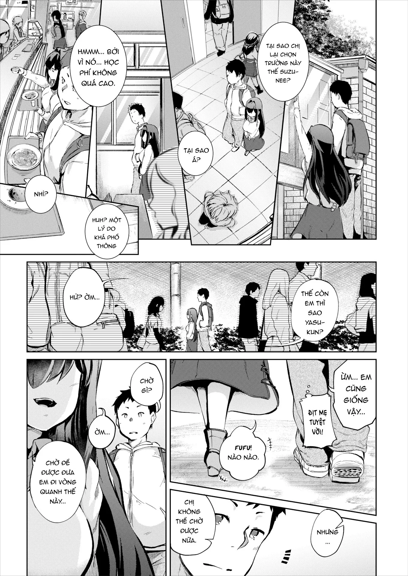HentaiVN.net - Ảnh 5 - Thõa mãn em trai là công việc của chị [Sexual Regulation is a Big Sister’s Job - Dipping the Wick] - Chap 1