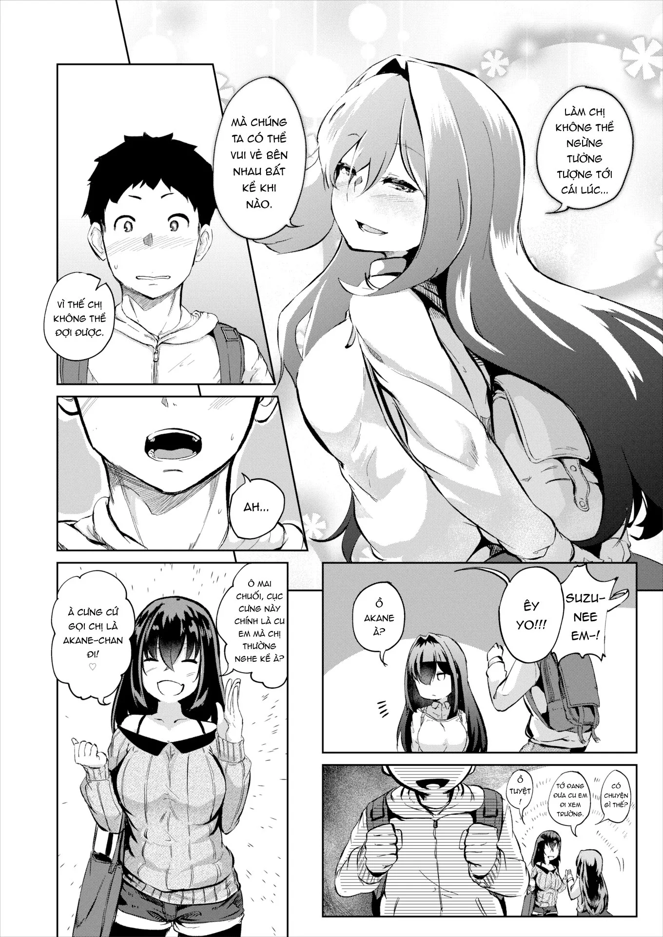 HentaiVN.net - Ảnh 6 - Thõa mãn em trai là công việc của chị [Sexual Regulation is a Big Sister’s Job - Dipping the Wick] - Chap 1