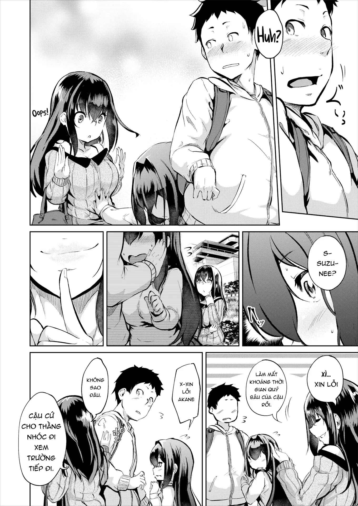 HentaiVN.net - Ảnh 8 - Thõa mãn em trai là công việc của chị [Sexual Regulation is a Big Sister’s Job - Dipping the Wick] - Chap 1