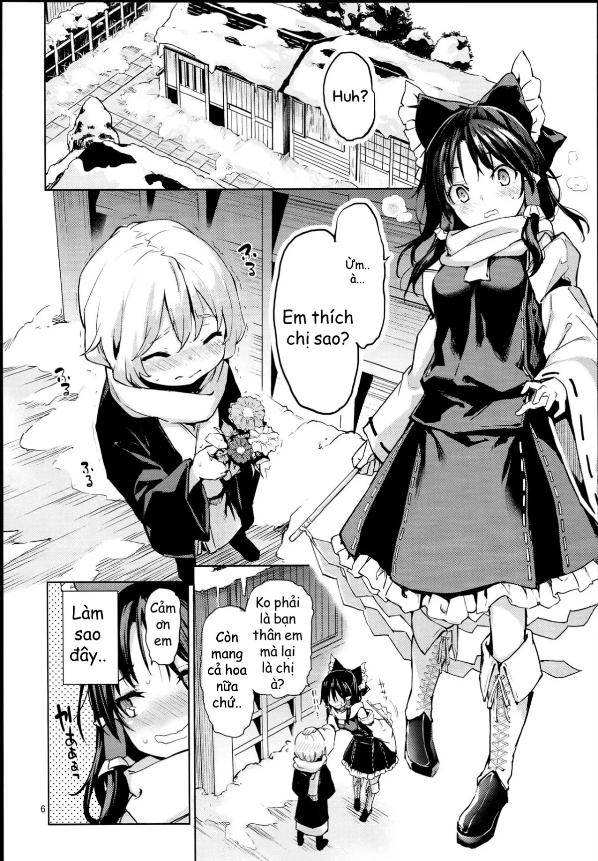 HentaiVN.net - Ảnh 6 - Atatame Jouzu no Reimu-san (Touhou Project) - Chap 1