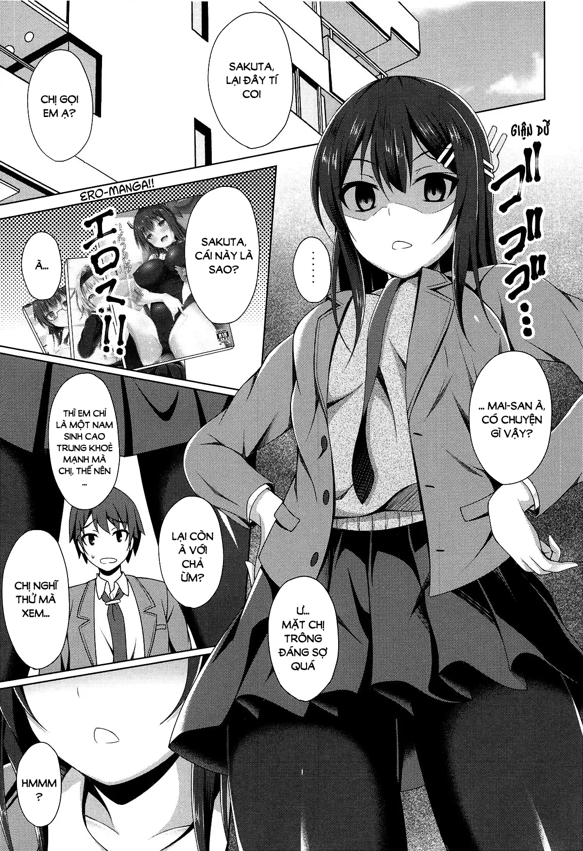 HentaiVN.net - Ảnh 4 - Mai-san Ecchi Shimasen ka? (Seishun Buta Yarou wa Bunny Girl Senpai no Yume o Minai) [麻衣さんえっちしませんか? (青春ブタ野郎はバニーガール先輩の夢を見ない)] - Chap 1