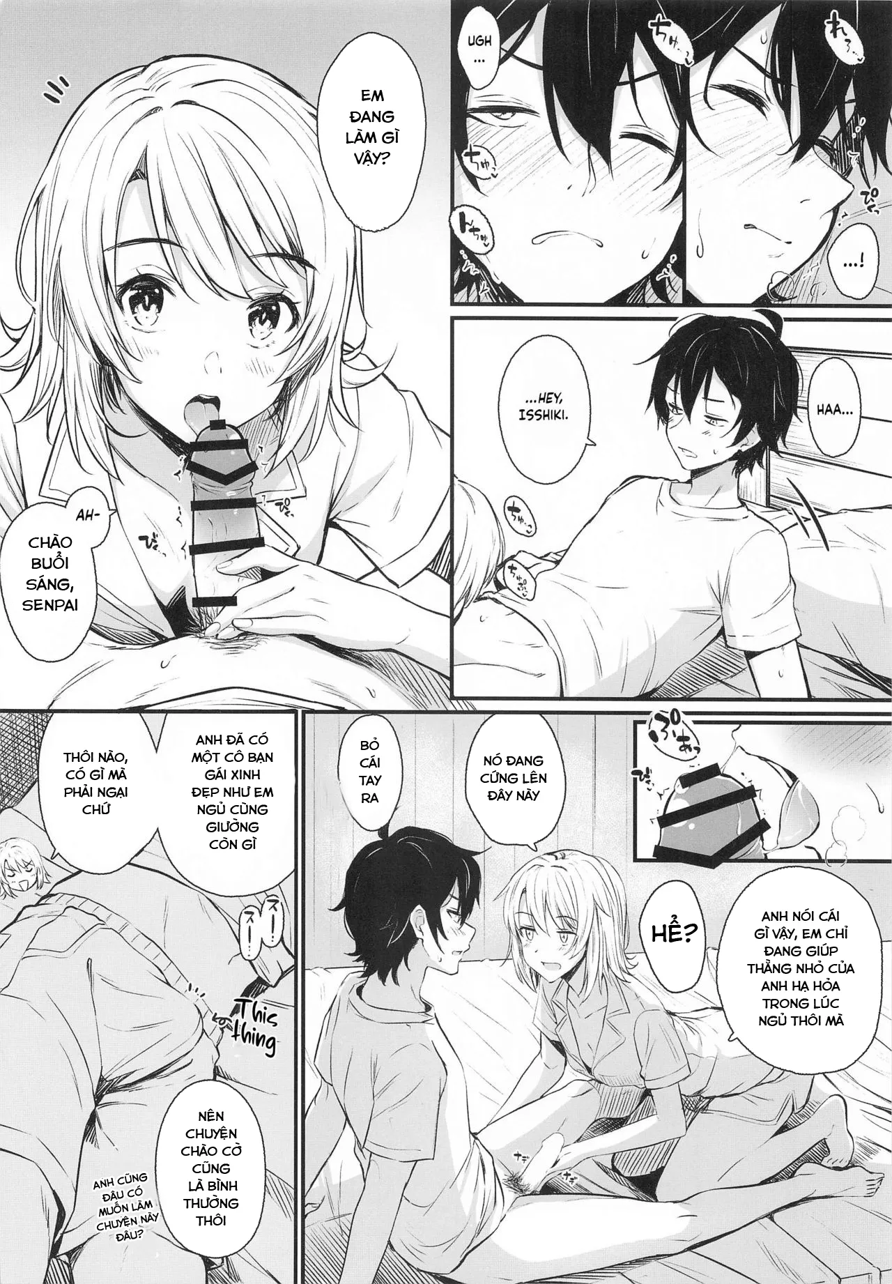 HentaiVN.net - Ảnh 3 - Irohasu to (Yahari Ore no Seishun Love Come wa Machigatteiru) - Chap 1