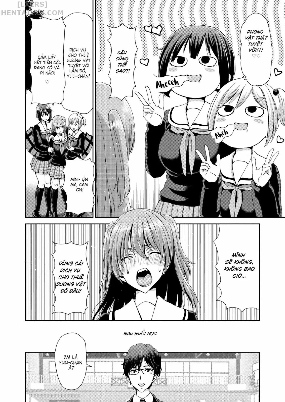 HentaiVN.net - Ảnh 5 - Em gái lần đầu thuê con cá chà bặc và cái kết [Penis Rental LITE ~High Schooler Yuuki] - Chap 1