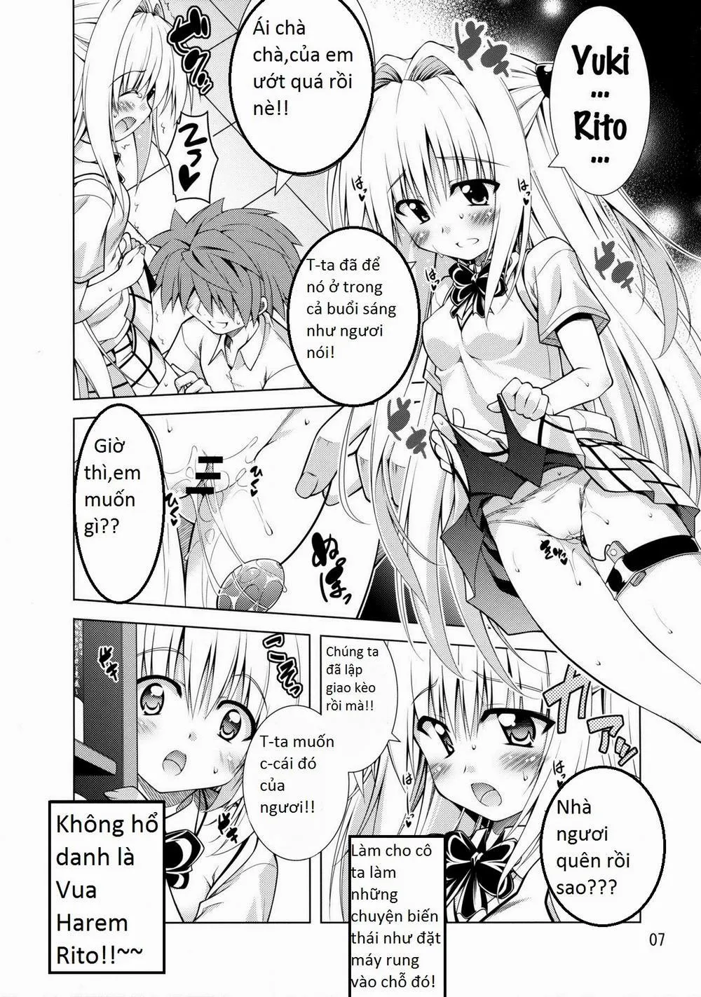 HentaiVN.net - Ảnh 6 - Rito-san no Harem Seikatsu 2 (To Love-Ru) - Chap 1