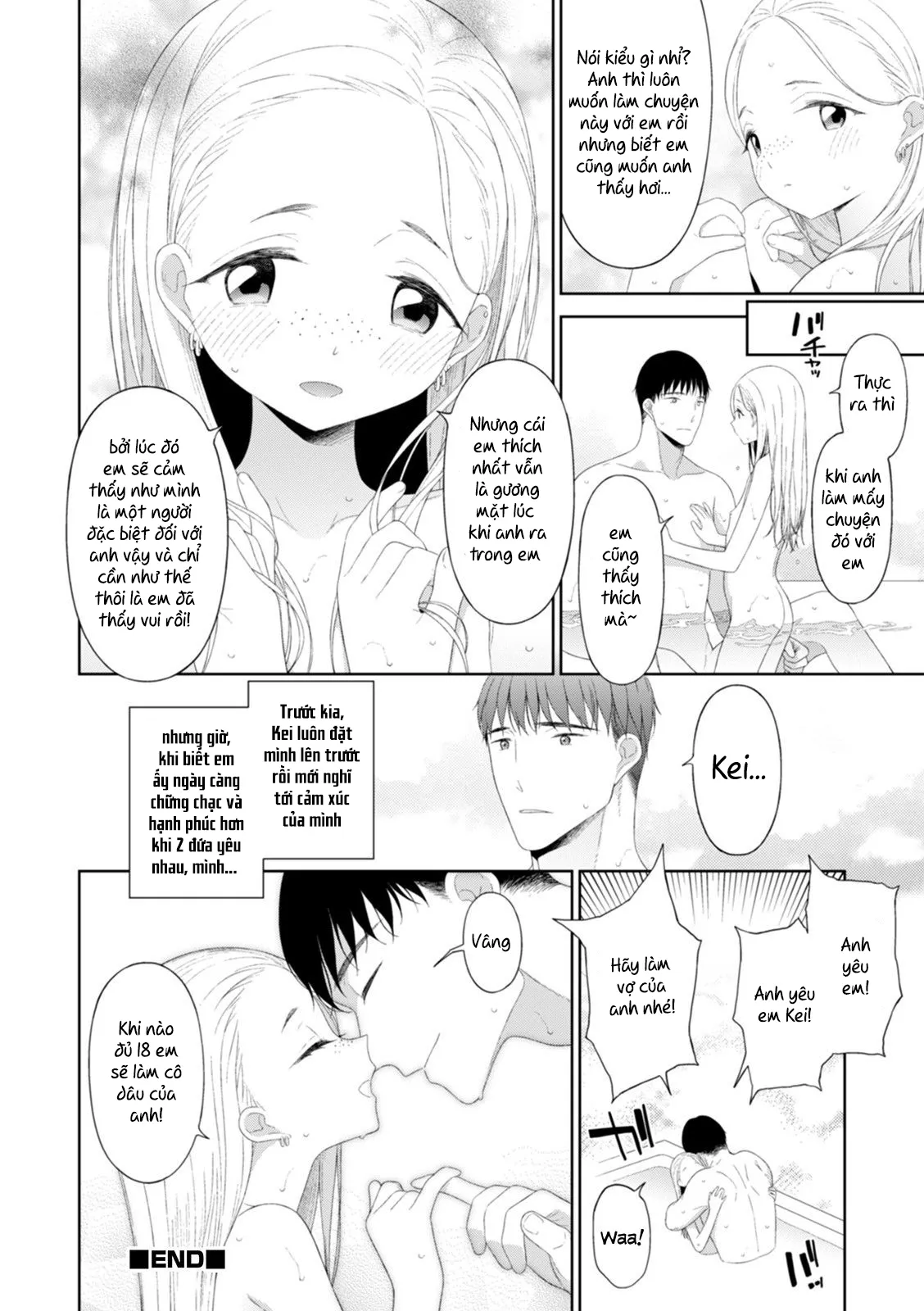HentaiVN.net - Ảnh 21 - Ngoài kia là tiếng mưa hay giai điệu tình yêu của chúng ta? [Amaoto wa Koibito no Shirabe] - Chap 1