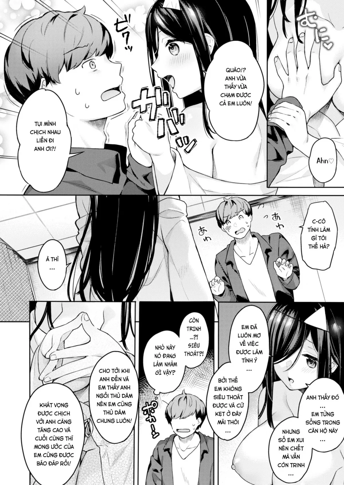 HentaiVN.net - Ảnh 5 - Em Gái Ma Nứng? [Extrasensual Perception?] - Chap 1