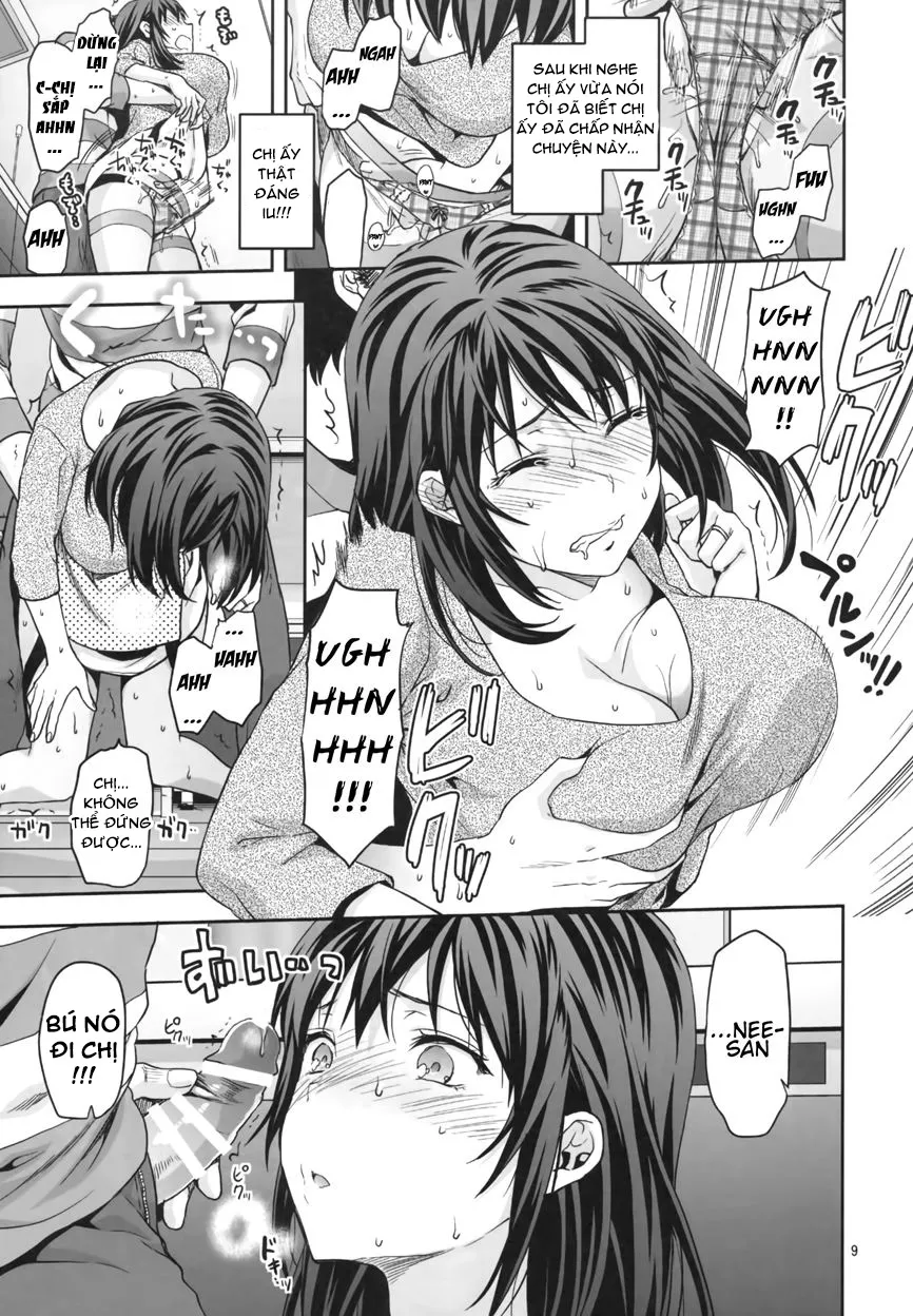 HentaiVN.net - Ảnh 9 - Hitoduma Ane/Married Sister [Married Sister; Hitoduma Ane] - Chap 1
