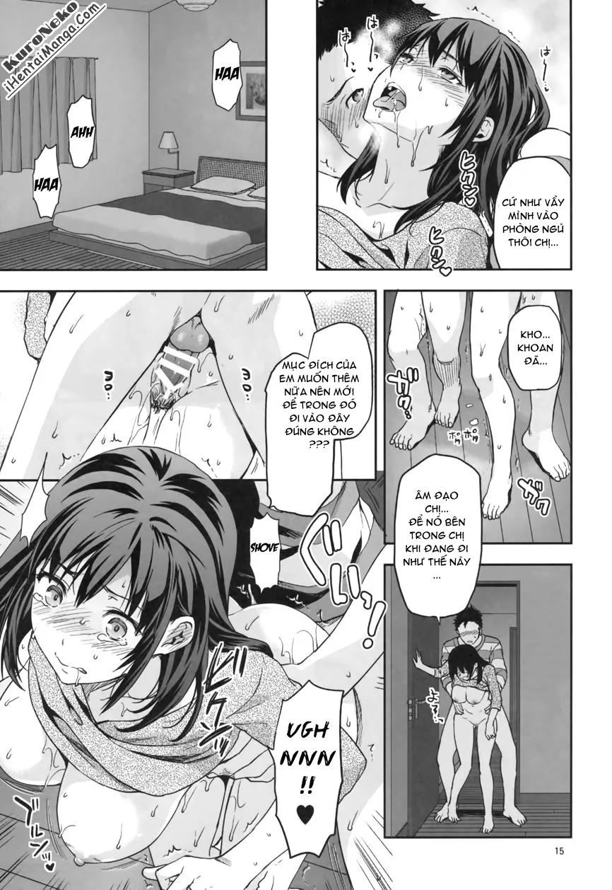 HentaiVN.net - Ảnh 15 - Hitoduma Ane/Married Sister [Married Sister; Hitoduma Ane] - Chap 1