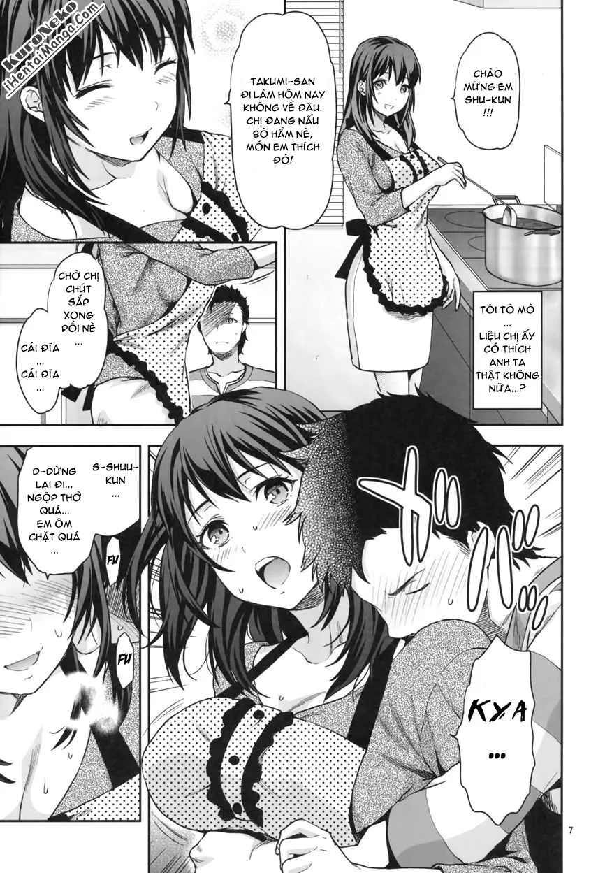 HentaiVN.net - Ảnh 7 - Hitoduma Ane/Married Sister [Married Sister; Hitoduma Ane] - Chap 1