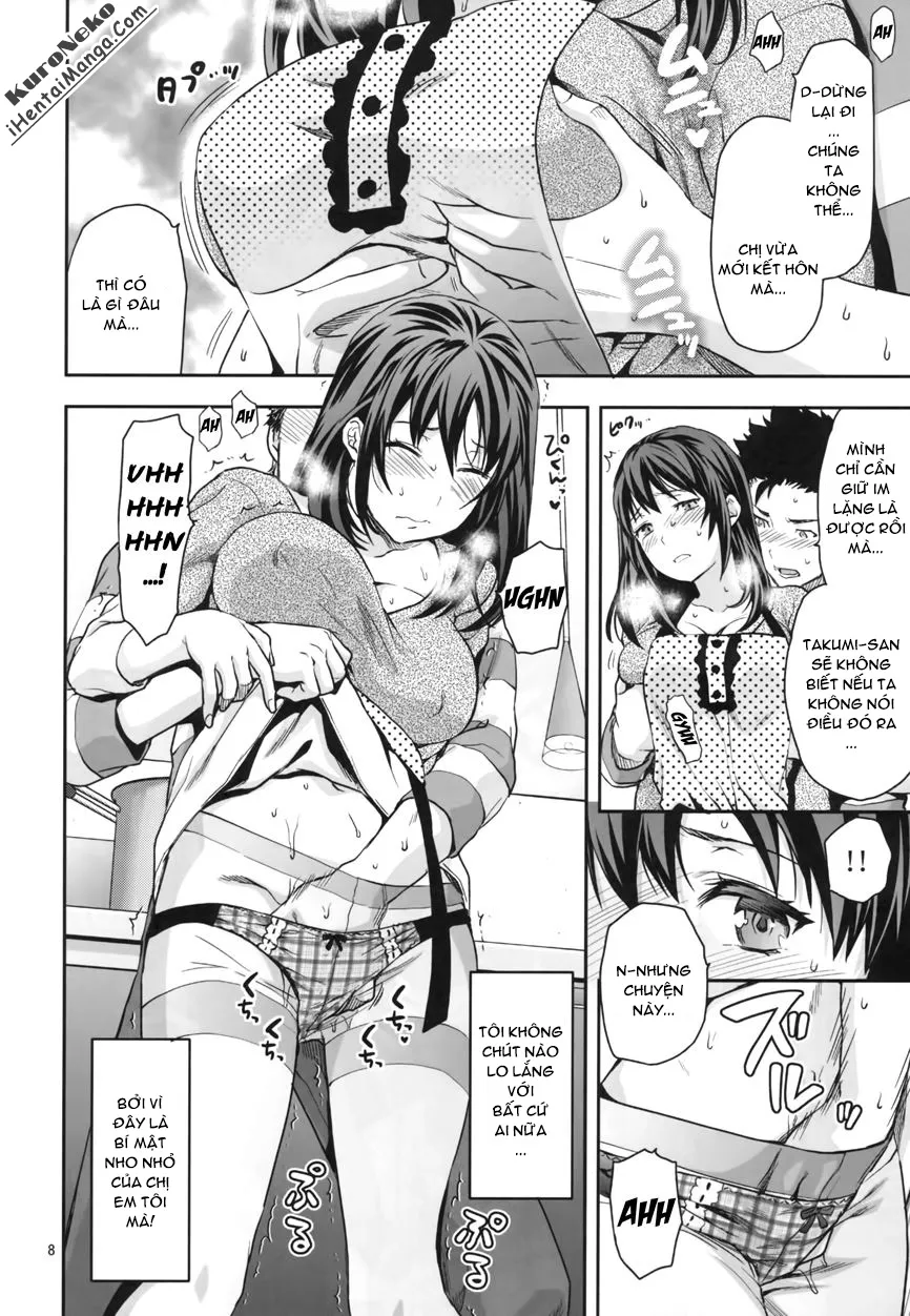 HentaiVN.net - Ảnh 8 - Hitoduma Ane/Married Sister [Married Sister; Hitoduma Ane] - Chap 1
