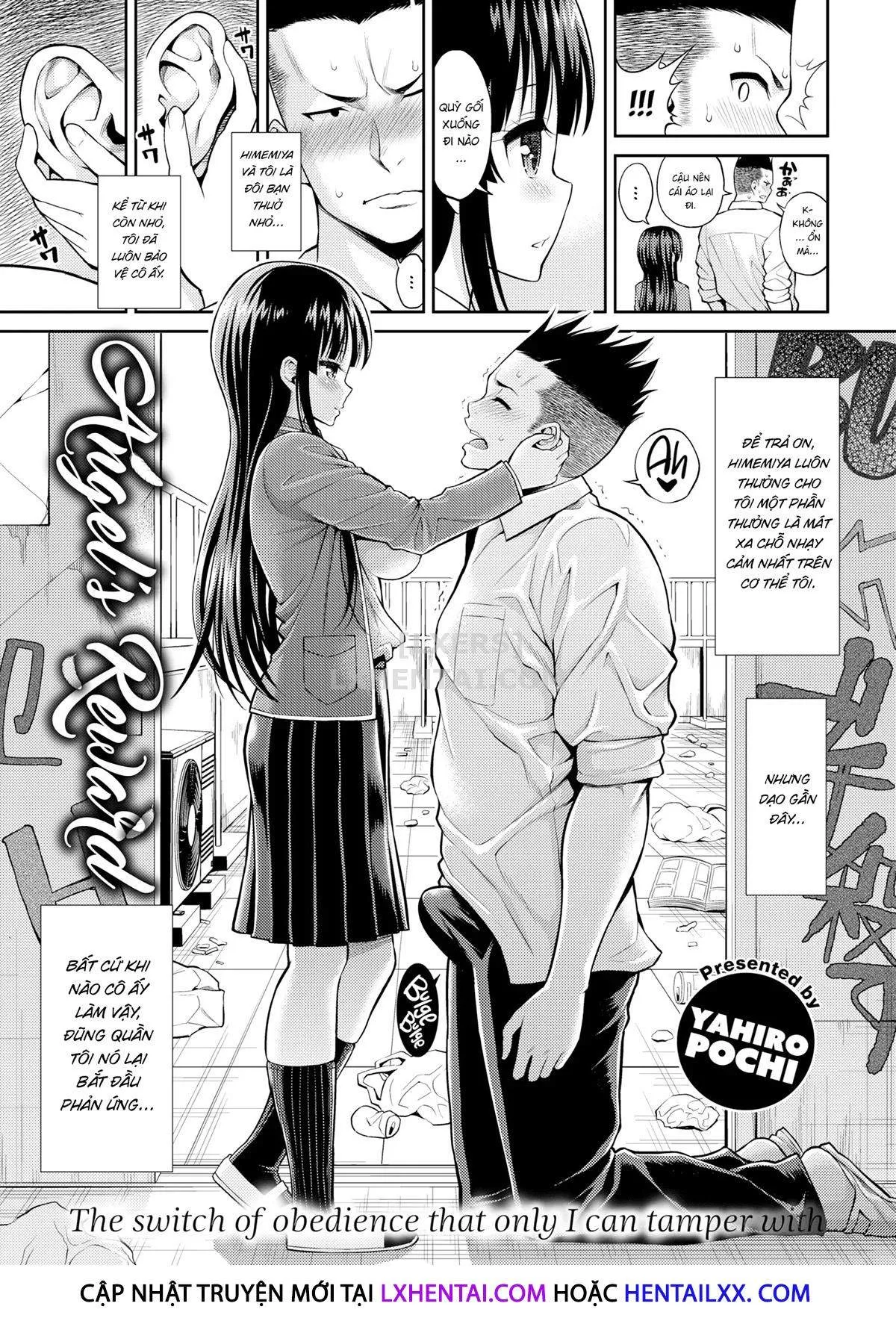 HentaiVN.net - Ảnh 5 - Angel's Reward [Comic Kairakuten 2016-06] - Chap 1