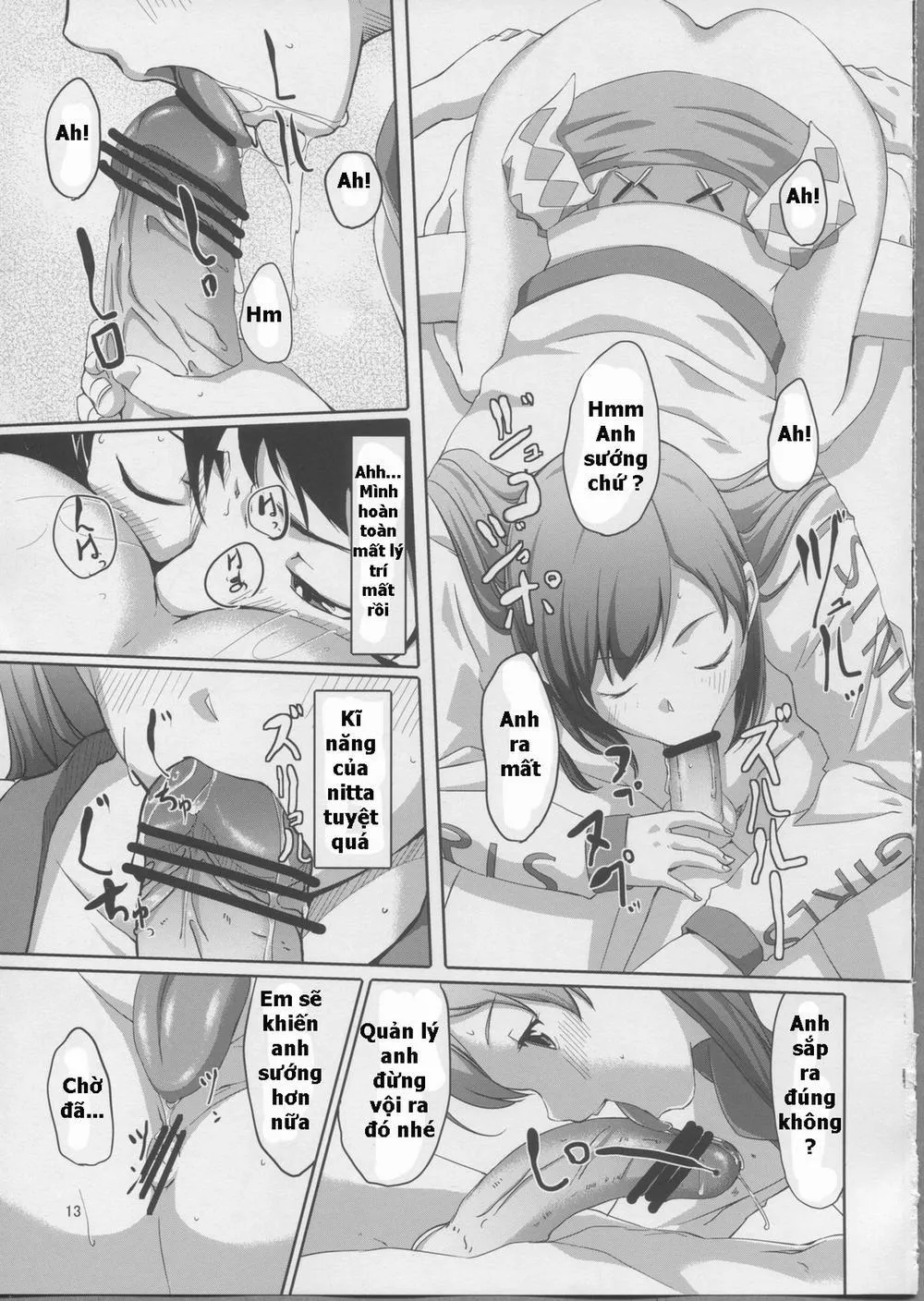 HentaiVN.net - Ảnh 13 - Doko Miterundesuka Producer-san? (The idolmaster) - Chap 1