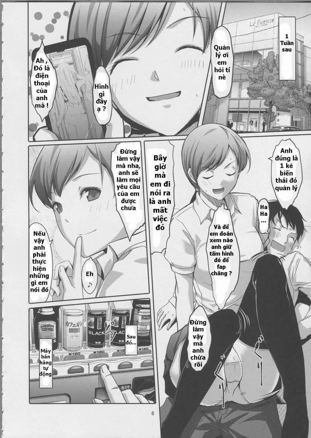 HentaiVN.net - Ảnh 6 - Doko Miterundesuka Producer-san? (The idolmaster) - Chap 1