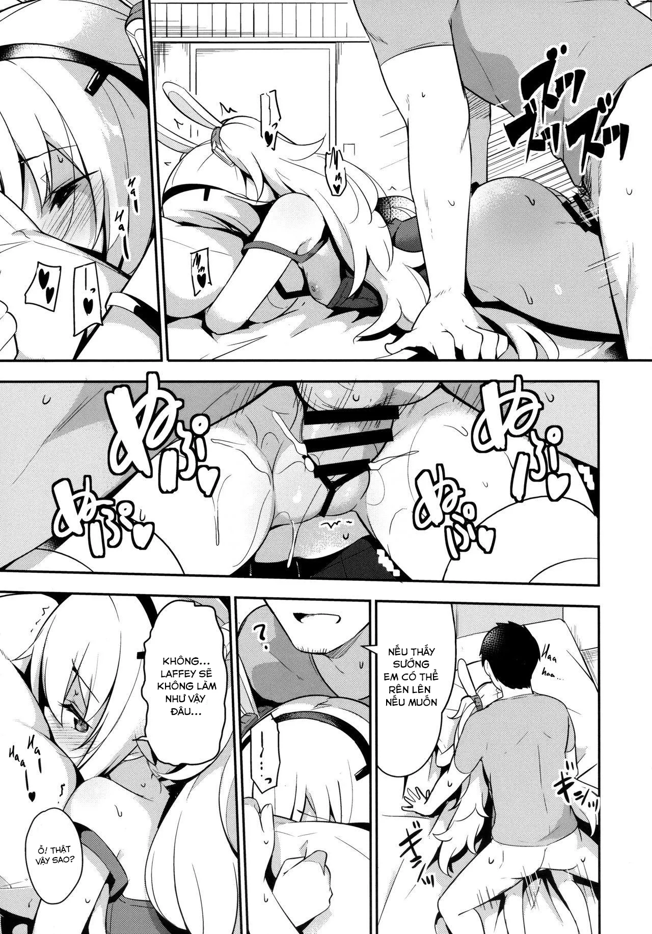 HentaiVN.net - Ảnh 15 - Phương pháp huấn luyện của Laffey (Azur Lane) [Nemurenu Laffey no Shitsukekata Insomniac - Laffey's Training Method] - Chap 1