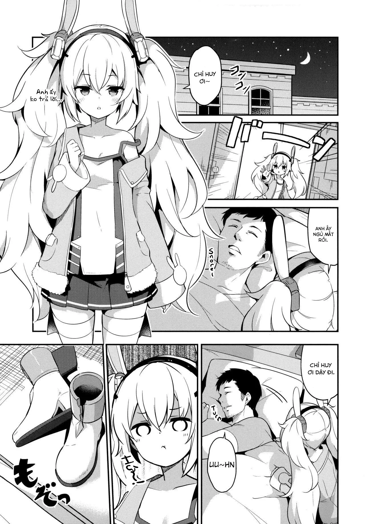 HentaiVN.net - Ảnh 5 - Phương pháp huấn luyện của Laffey (Azur Lane) [Nemurenu Laffey no Shitsukekata Insomniac - Laffey's Training Method] - Chap 1