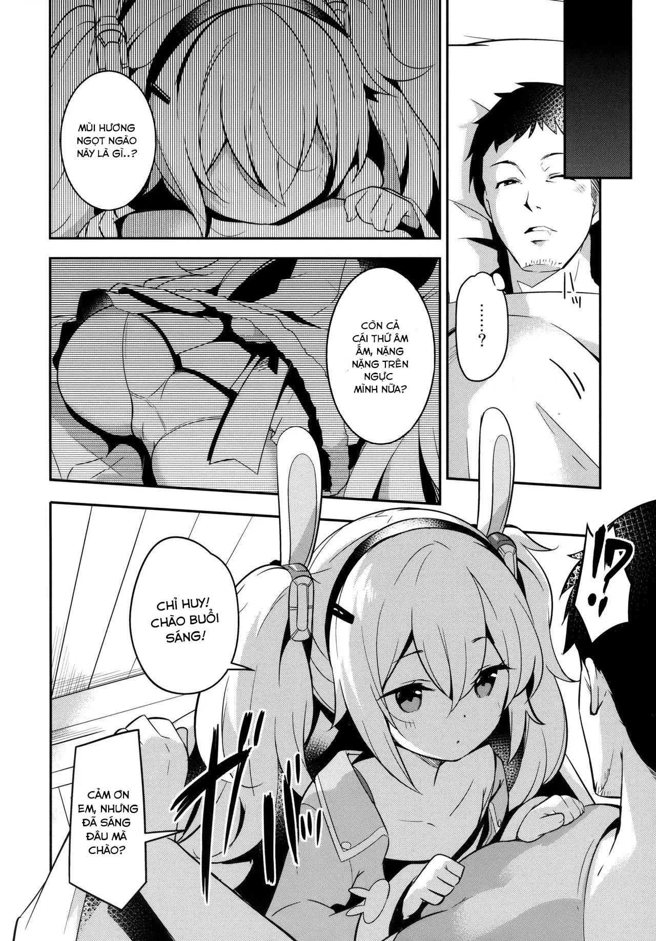 HentaiVN.net - Ảnh 6 - Phương pháp huấn luyện của Laffey (Azur Lane) [Nemurenu Laffey no Shitsukekata Insomniac - Laffey's Training Method] - Chap 1