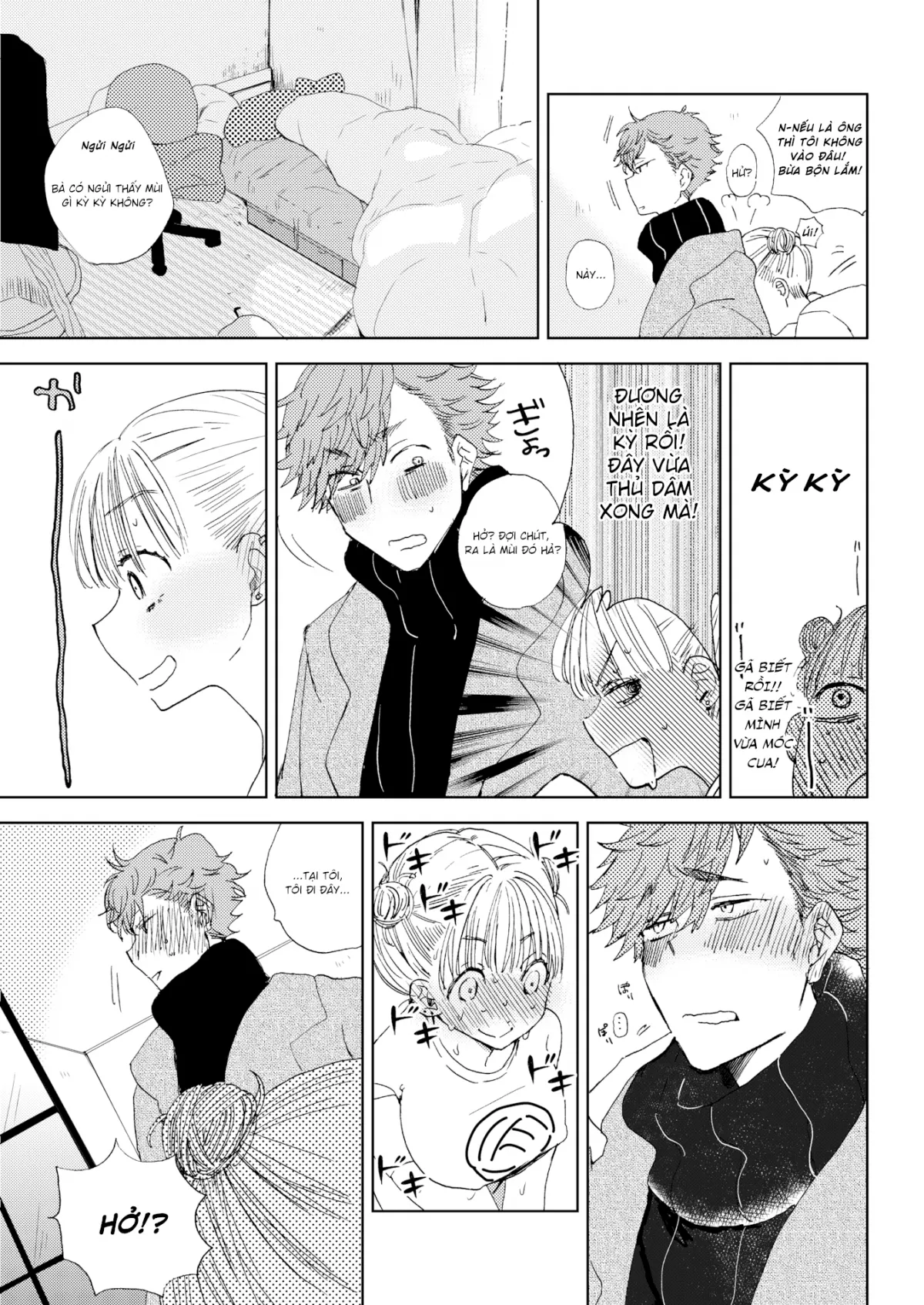 HentaiVN.net - Ảnh 10 - Koide-san Thích Móc Cua [Koide-san Loves to Schlick] - Chap 1