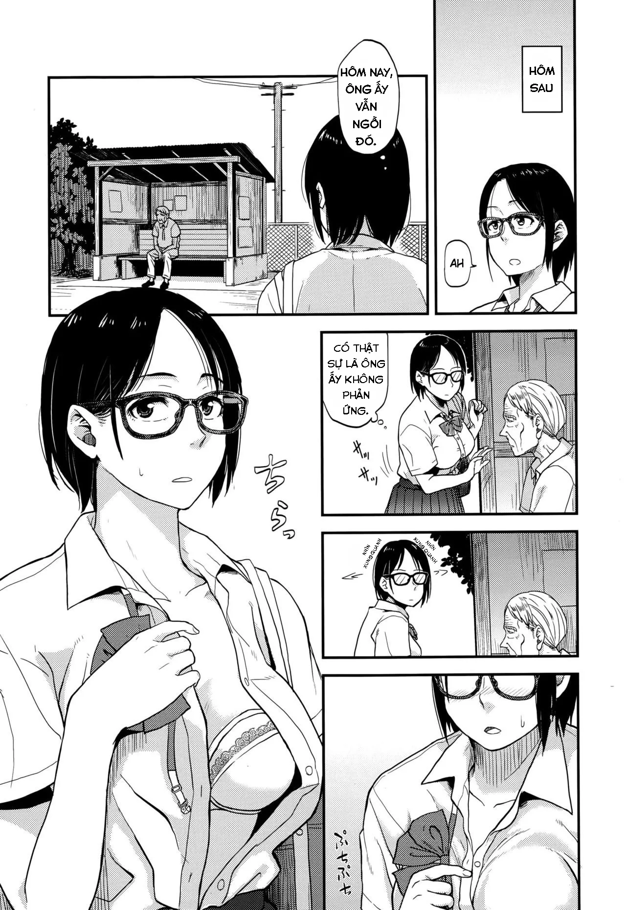 HentaiVN.net - Ảnh 6 - Sayako at the Bus Stop - Chap 1