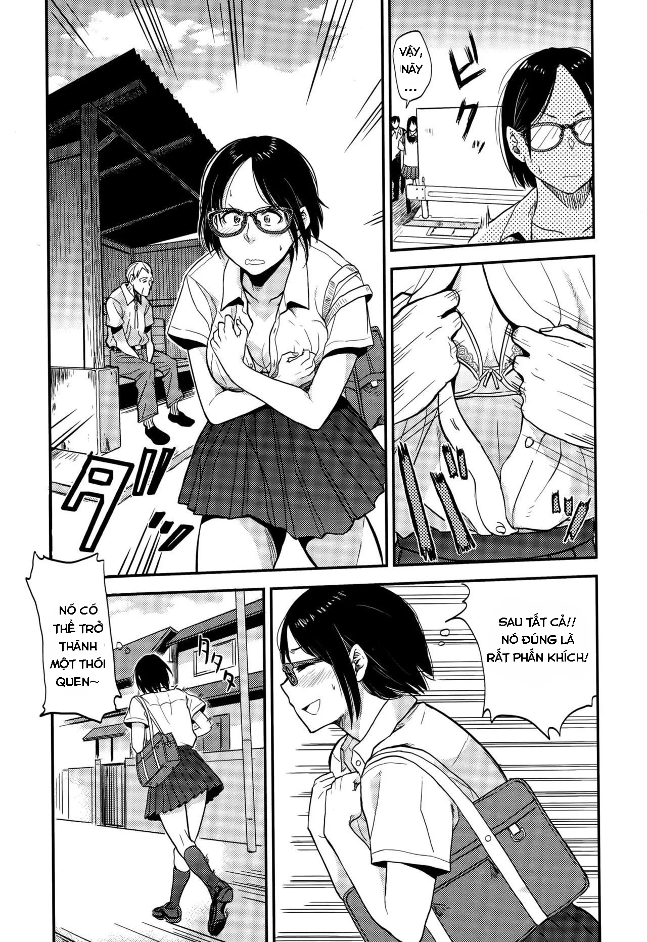 HentaiVN.net - Ảnh 8 - Sayako at the Bus Stop - Chap 1