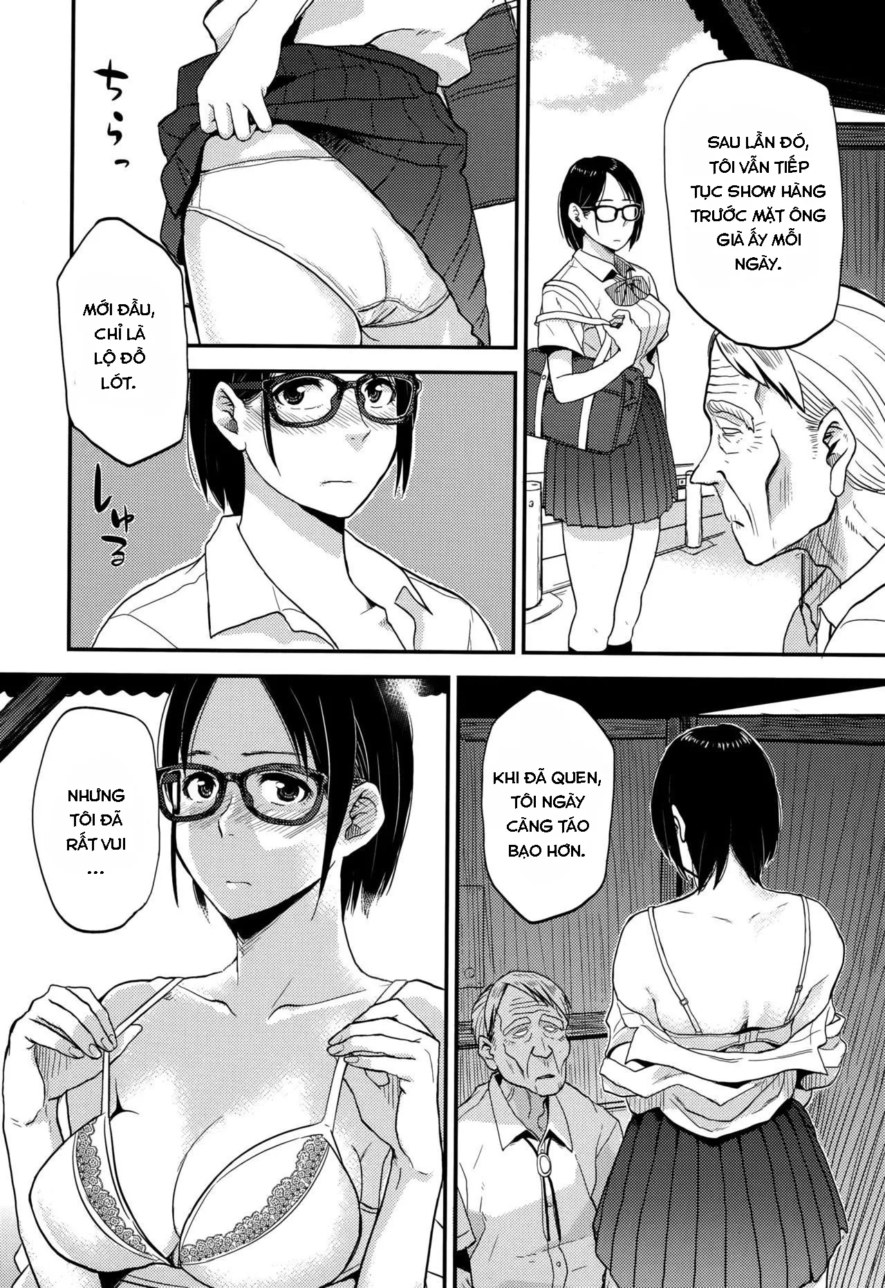 HentaiVN.net - Ảnh 9 - Sayako at the Bus Stop - Chap 1