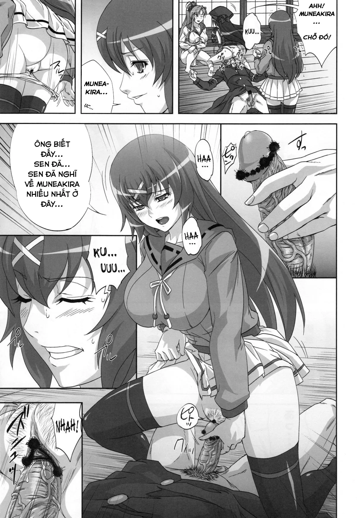 HentaiVN.net - Ảnh 10 - Hyakka Ryou Rankou (Hyakka Ryouran Samurai Girls) - Chap 1