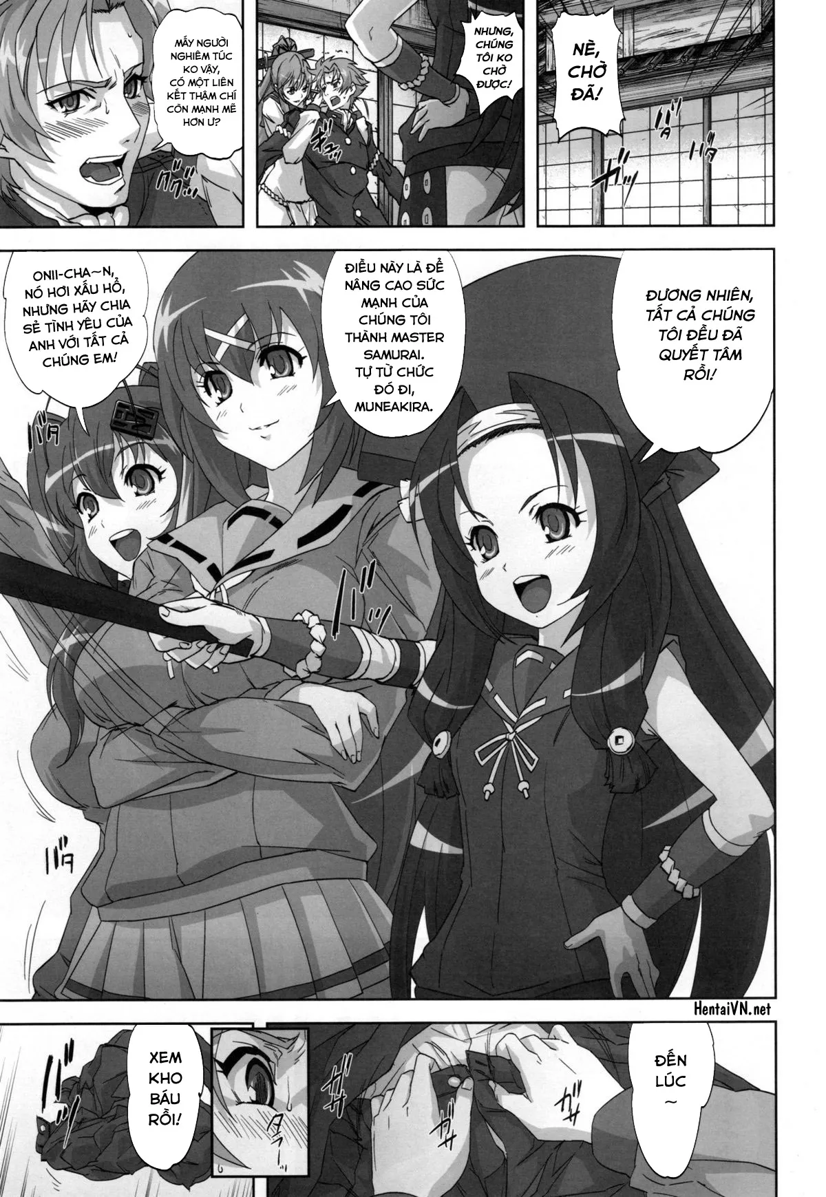 HentaiVN.net - Ảnh 4 - Hyakka Ryou Rankou (Hyakka Ryouran Samurai Girls) - Chap 1
