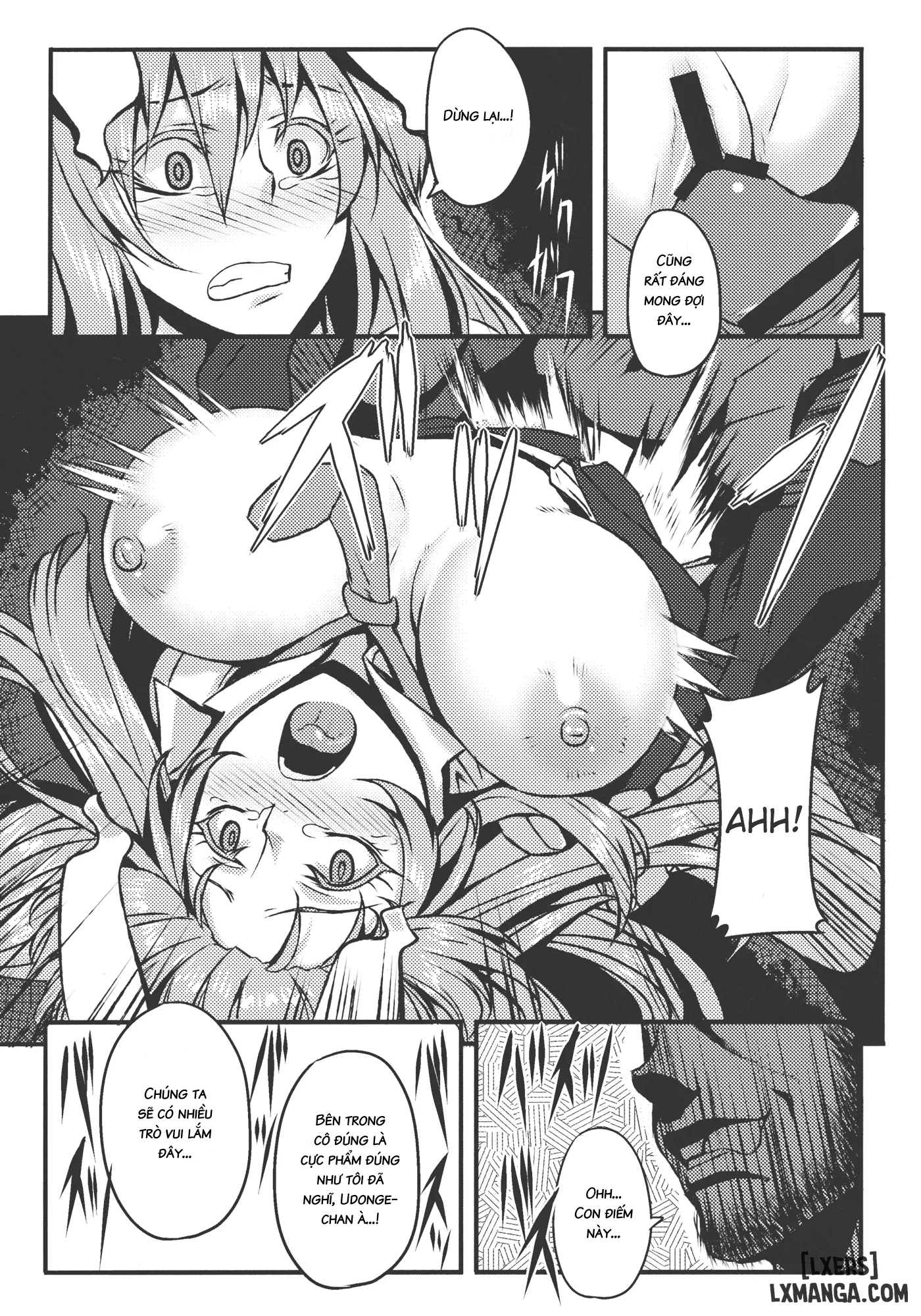 HentaiVN.net - Ảnh 8 - Shigyaku Gensoukyou ~Reisen Udongein Inaba - Chap 1