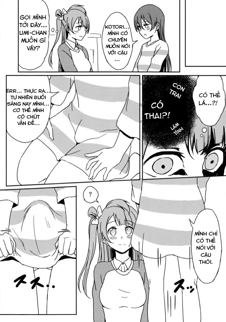 HentaiVN.net - Ảnh 9 - Chick ToGetHer! (Love Live!) - Chap 1