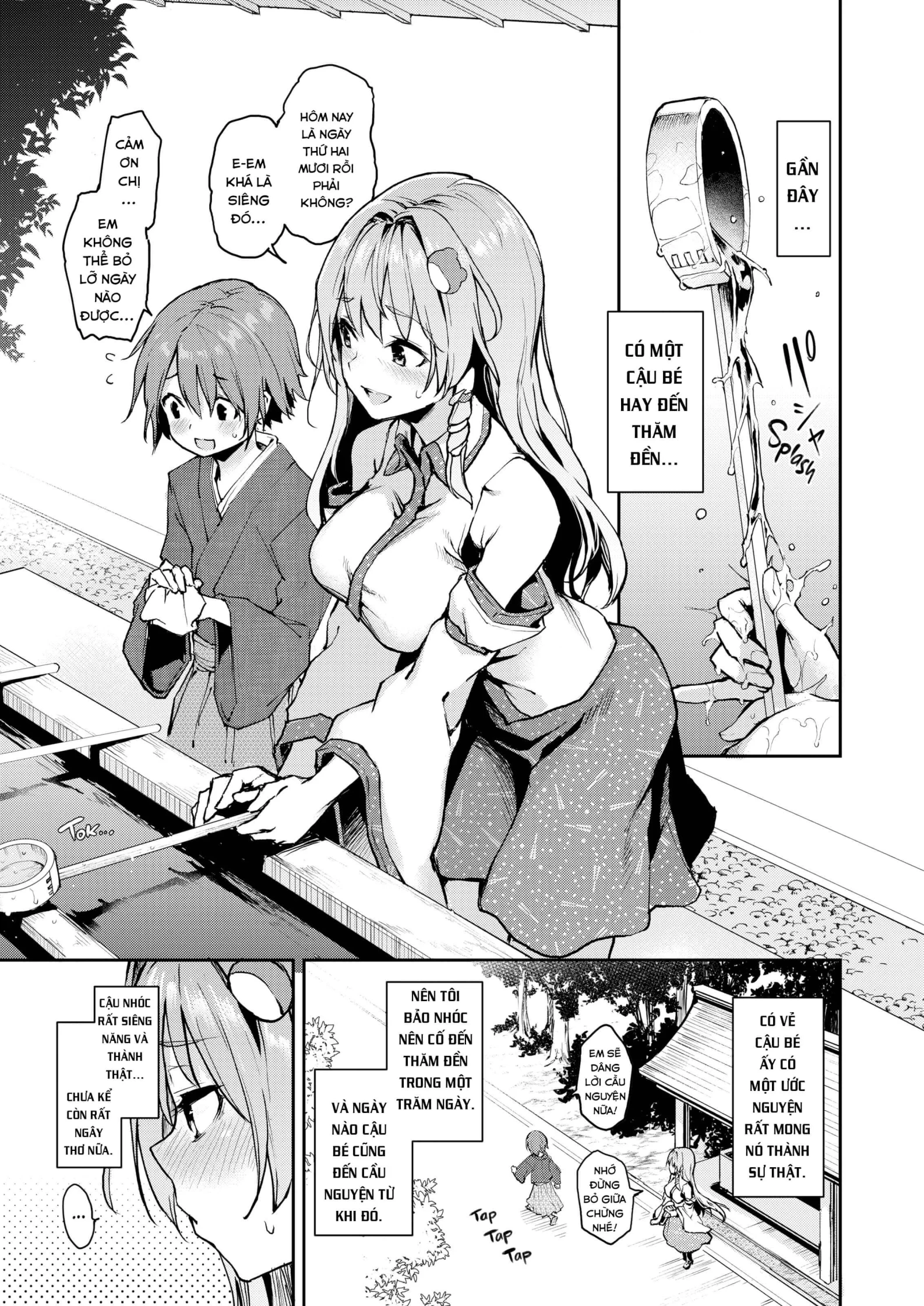 HentaiVN.net - Ảnh 5 - Ohyakudo Jouzu no Sanae-san (Touhou Project) - Chap 1