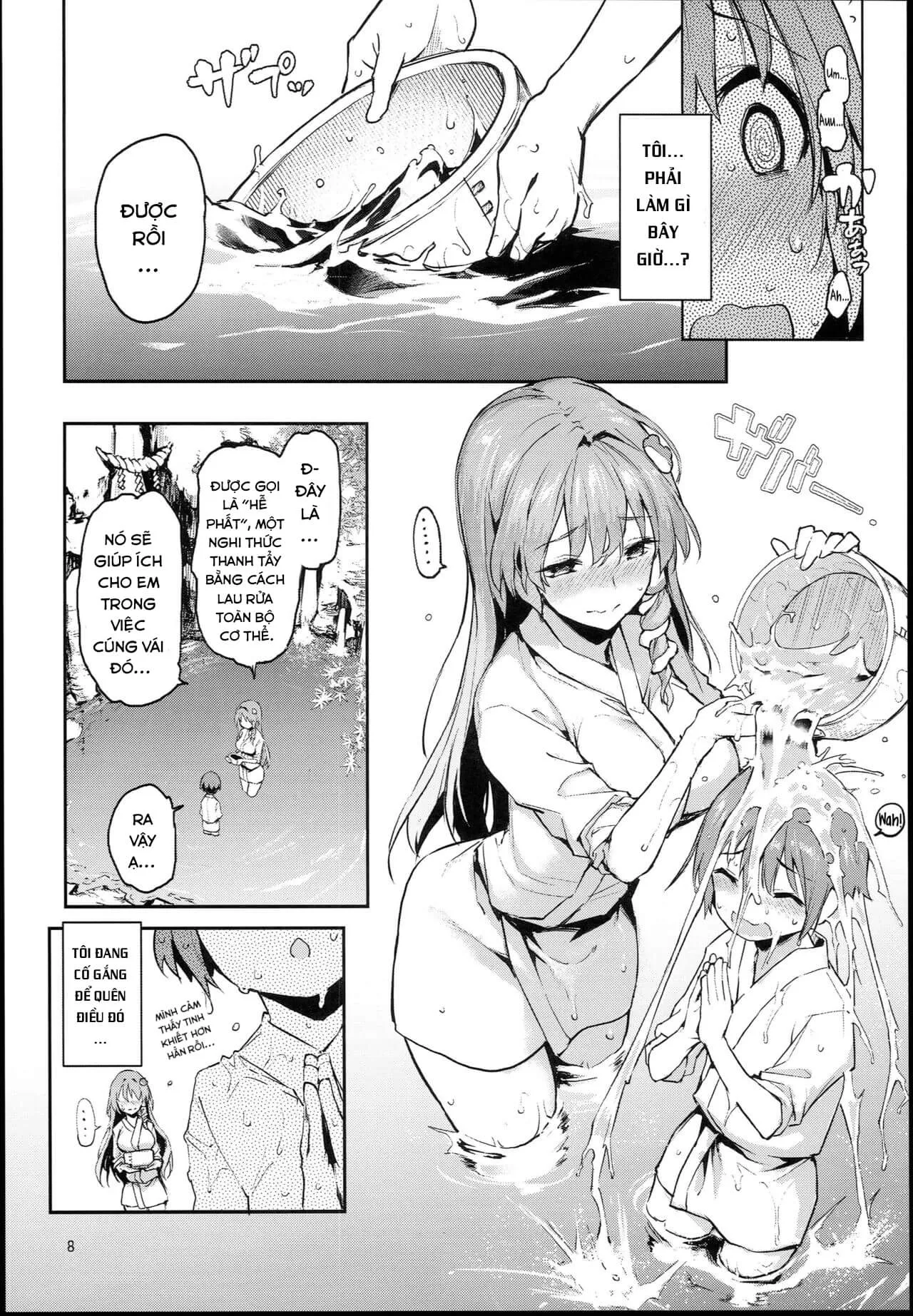 HentaiVN.net - Ảnh 8 - Ohyakudo Jouzu no Sanae-san (Touhou Project) - Chap 1