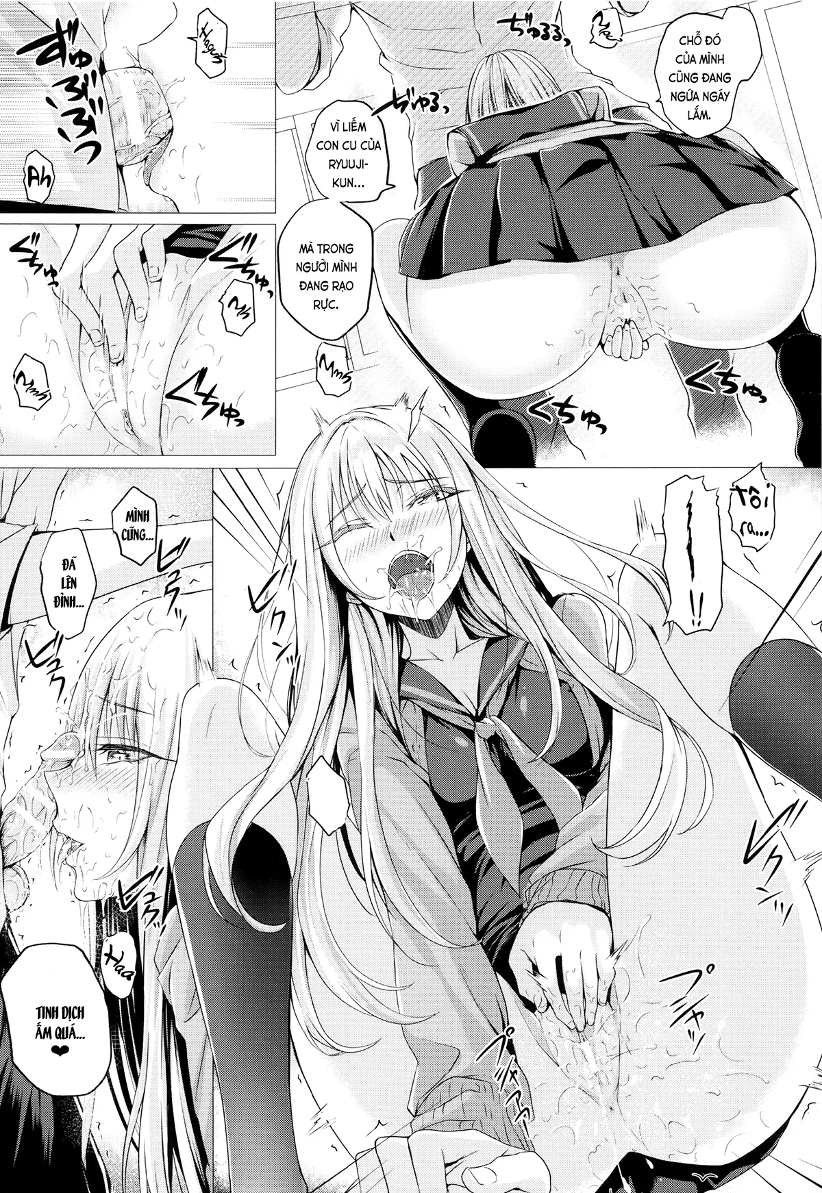 HentaiVN.net - Ảnh 11 - Lần đầu với ma [Yuurei Hatsu Keiken; 幽霊初経験] - Chap 1