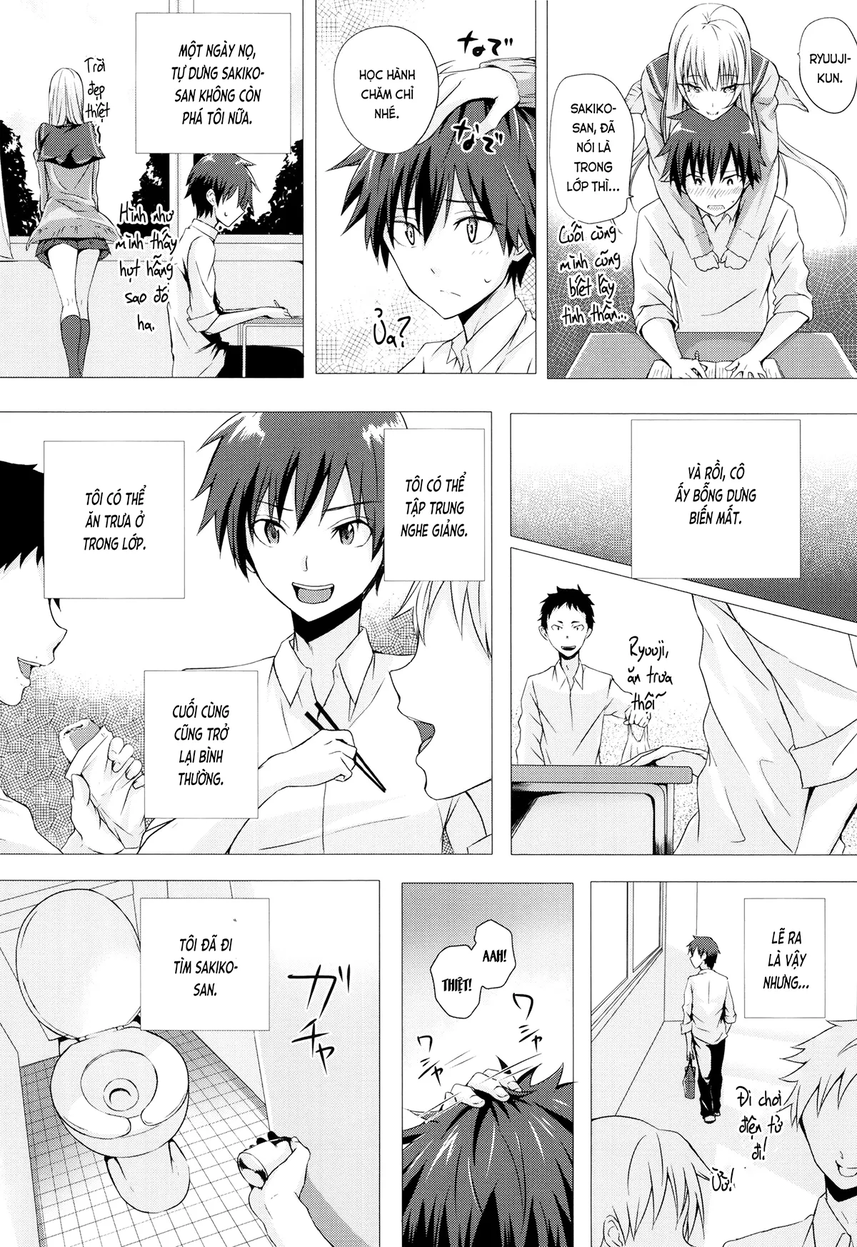 HentaiVN.net - Ảnh 14 - Lần đầu với ma [Yuurei Hatsu Keiken; 幽霊初経験] - Chap 1