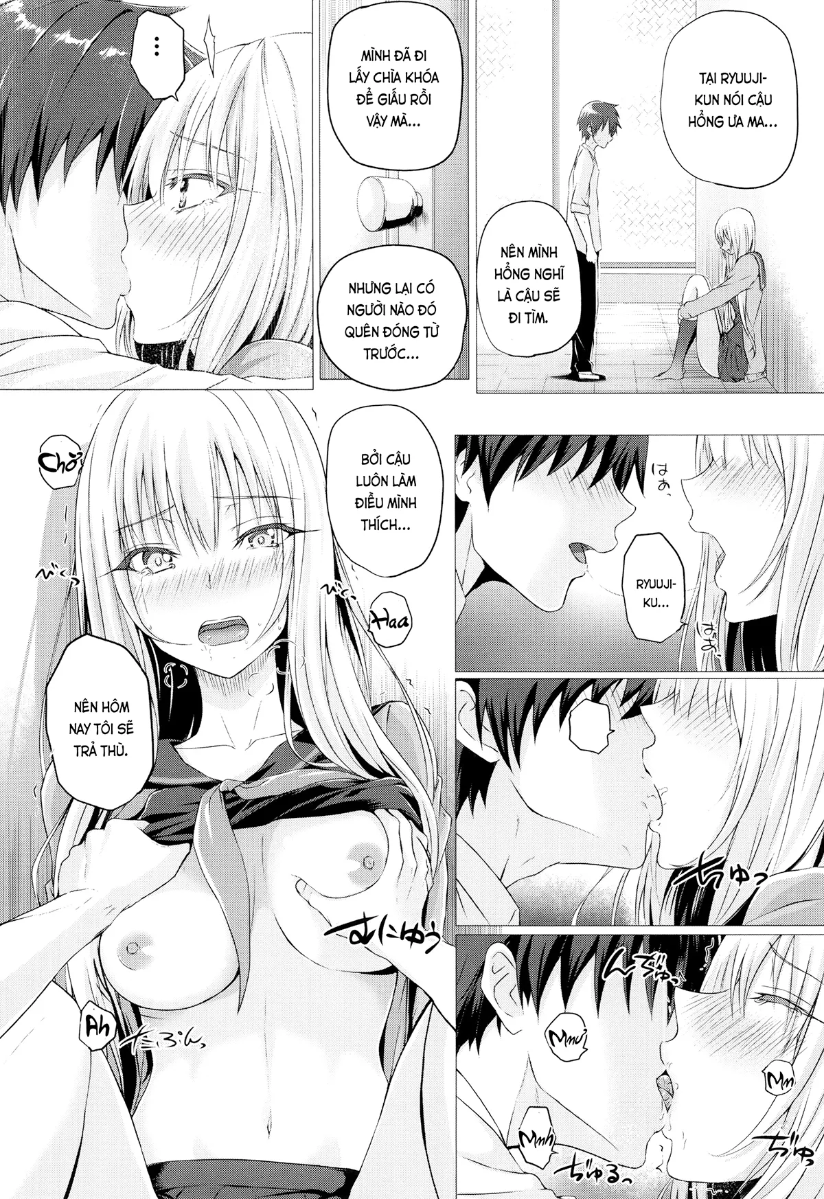 HentaiVN.net - Ảnh 16 - Lần đầu với ma [Yuurei Hatsu Keiken; 幽霊初経験] - Chap 1
